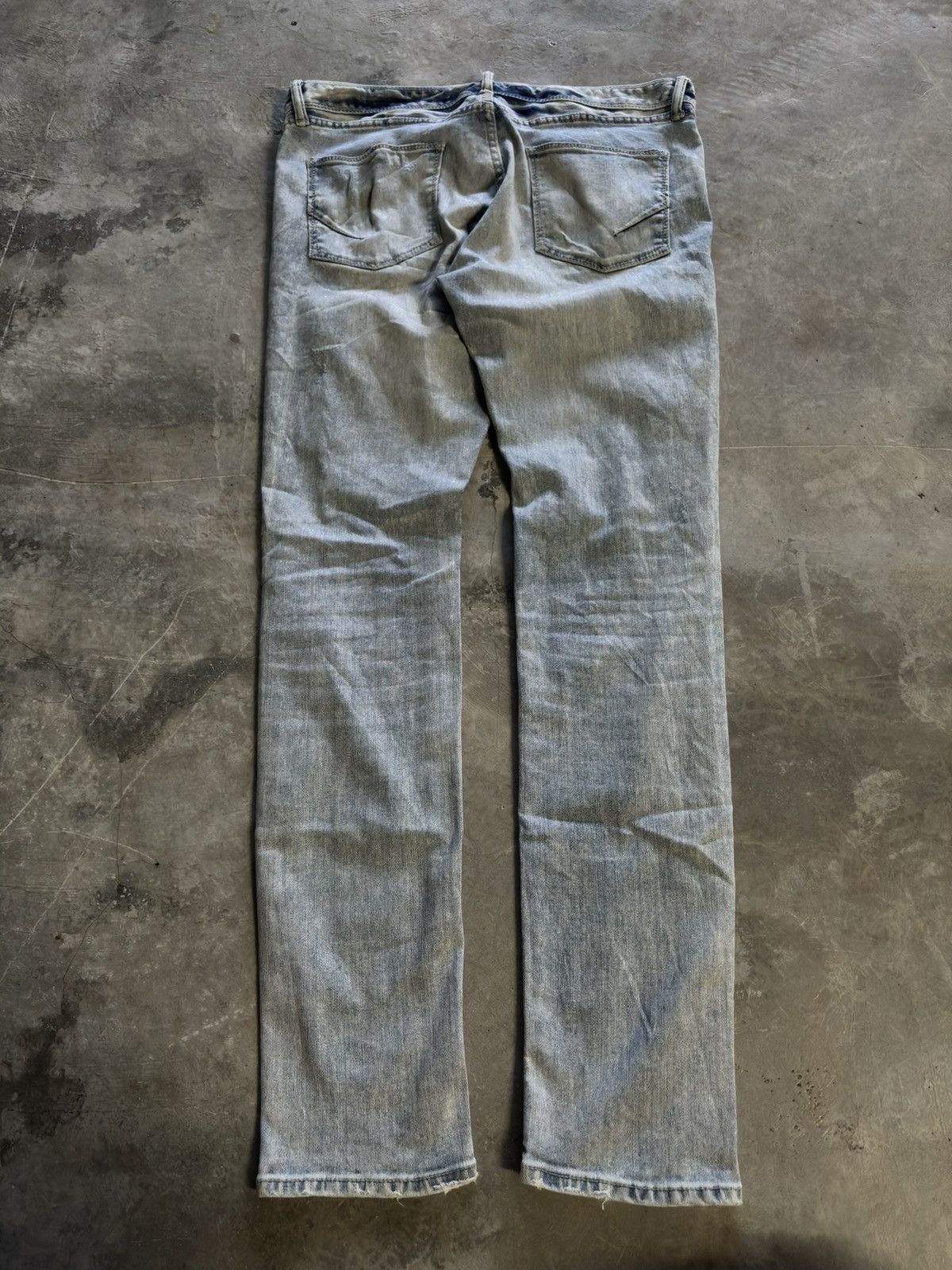 GOSTAR DE FUGA GOSTAR DE FUGA skinny slim distressed japanese jeans punk Size US 33 - 15 Thumbnail