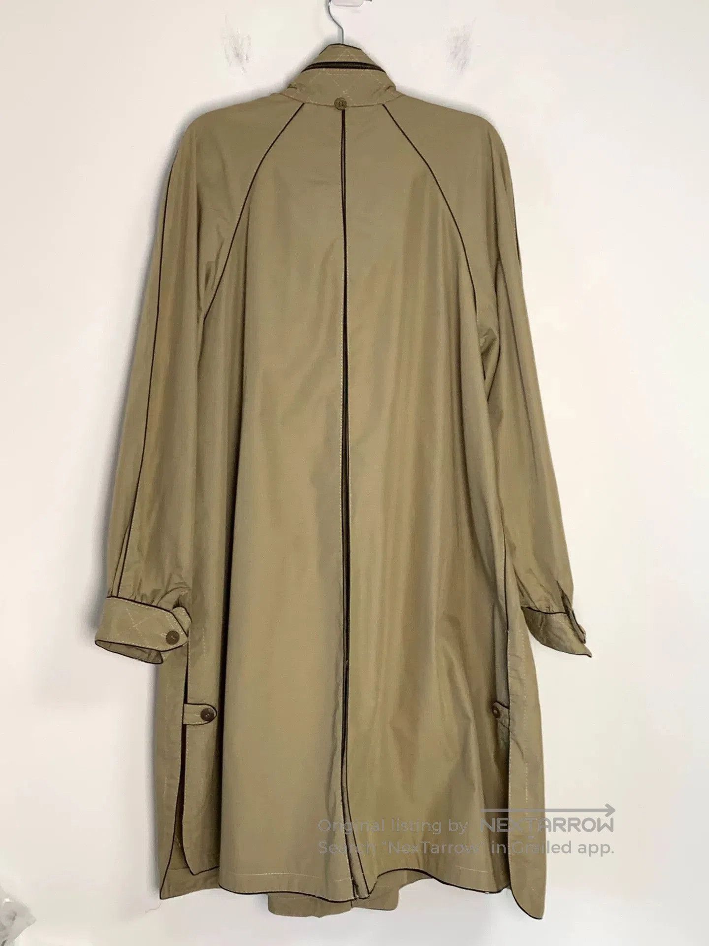 YITAI Italian Trench Coat Outerwear. Size M / US 6-8 / IT 42-44 - 6 Thumbnail