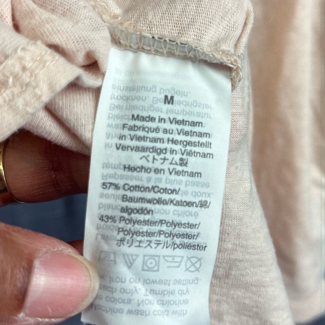 J.Crew J. Crew Cut V- Neck Shirt Women's Medium Light Basic Size M / US 6-8 / IT 42-44 - 3 Thumbnail