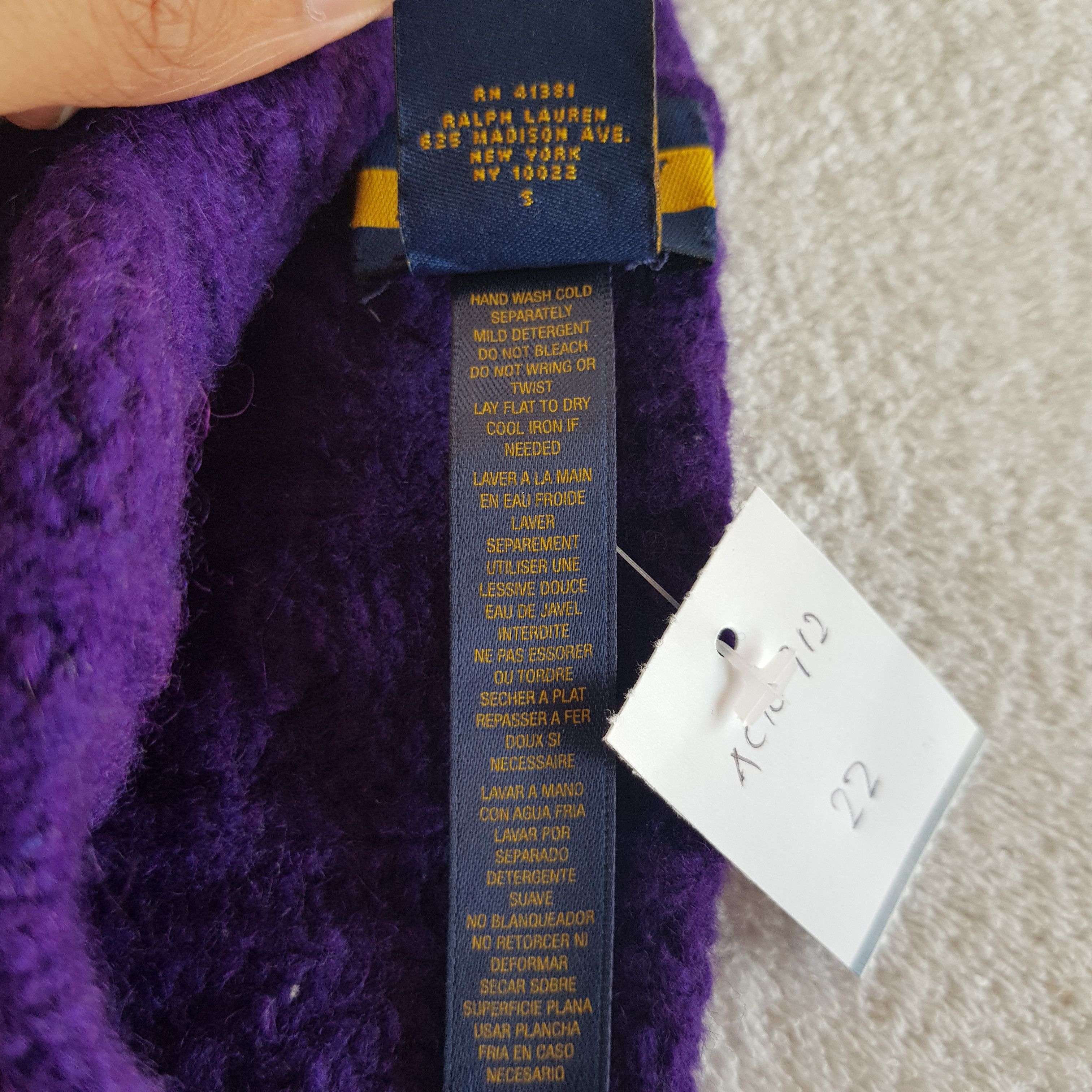 Polo Ralph Lauren × Rugby Ralph Lauren × Vintage Vintage Ralph Lauren Beanie Polo Ralph Lauren Ski Caps Hats. Size ONE SIZE - 7 Thumbnail