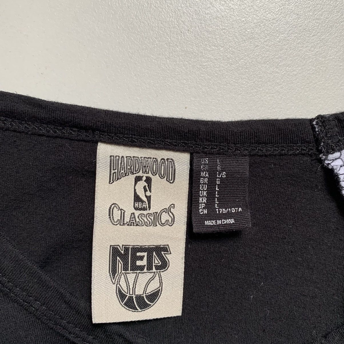 NBA Hardwood Classics NBA Brooklyn Nets 3/4 Sleeve Tee Size US L / EU 52-54 / 3 - 5 Thumbnail