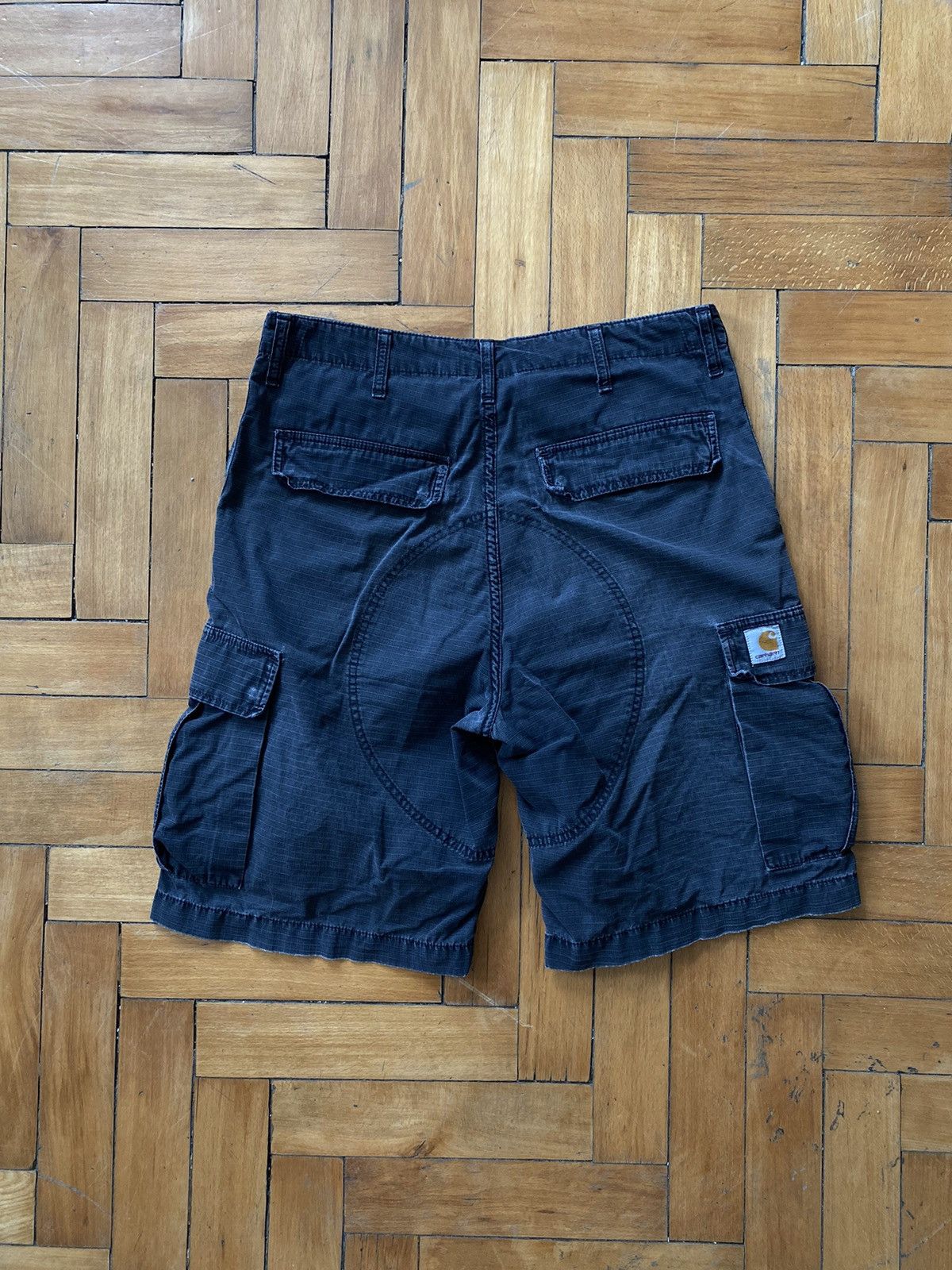 Carhartt Vintage Cargo Carhartt Shorts Very Rare Size US 31 - 4 Thumbnail