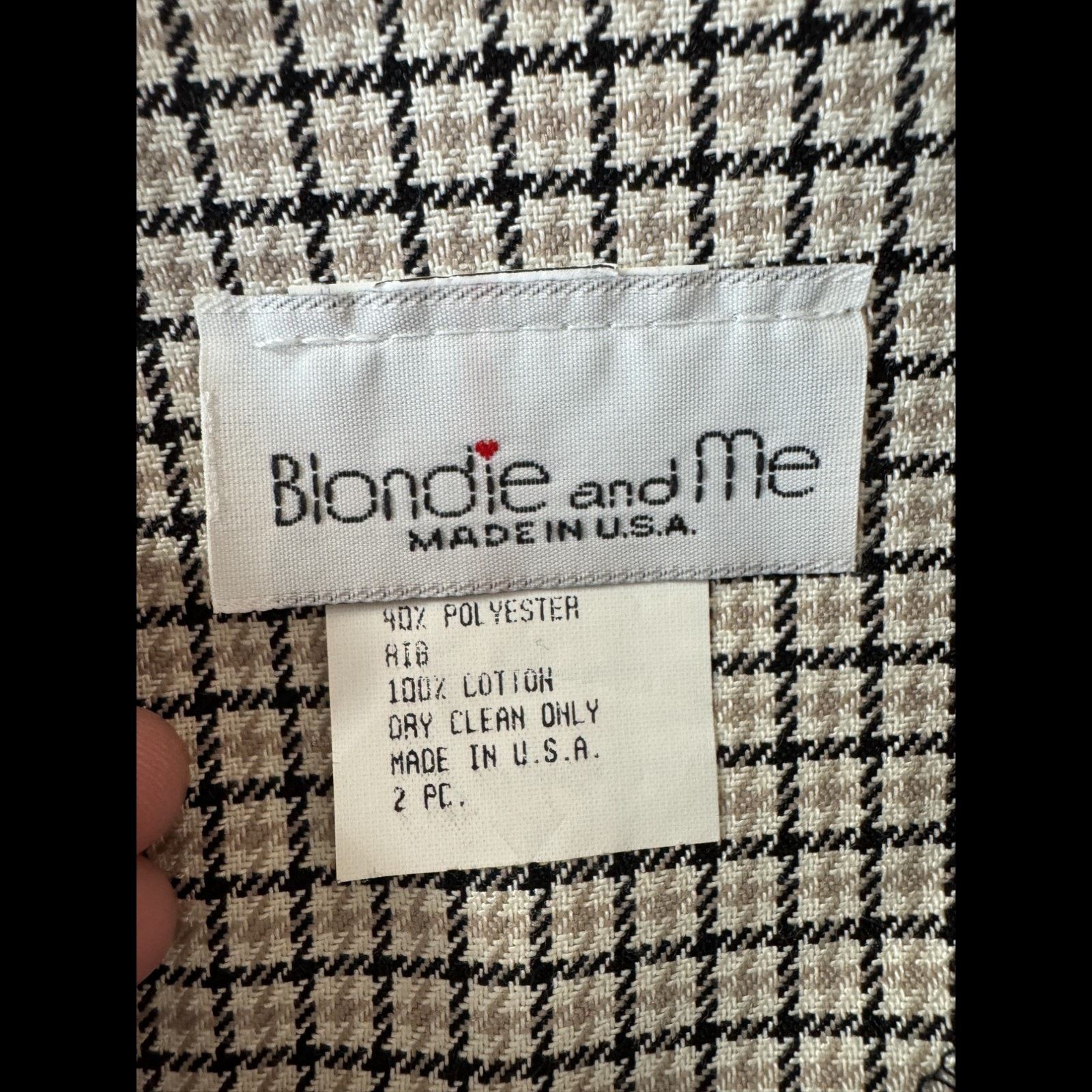 Other Blondie and Me Vintage Y2K Brown Black Dress Medium Size M / US 6-8 / IT 42-44 - 5 Thumbnail