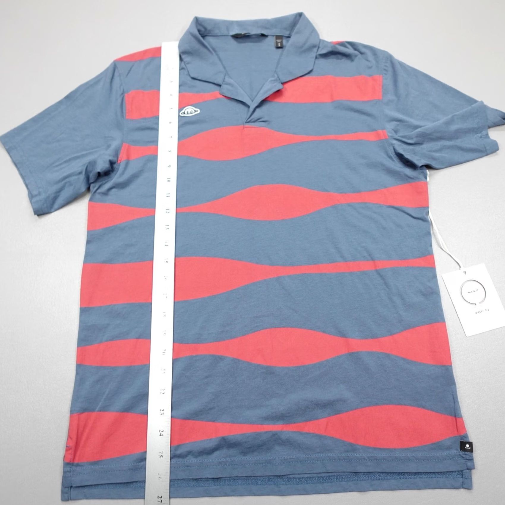 Vintage Radmor Golf Polo Crosby Reverb Blue Red Striped Pima Cotton Shirt Mens Size S Size US S / EU 44-46 / 1 - 6 Thumbnail