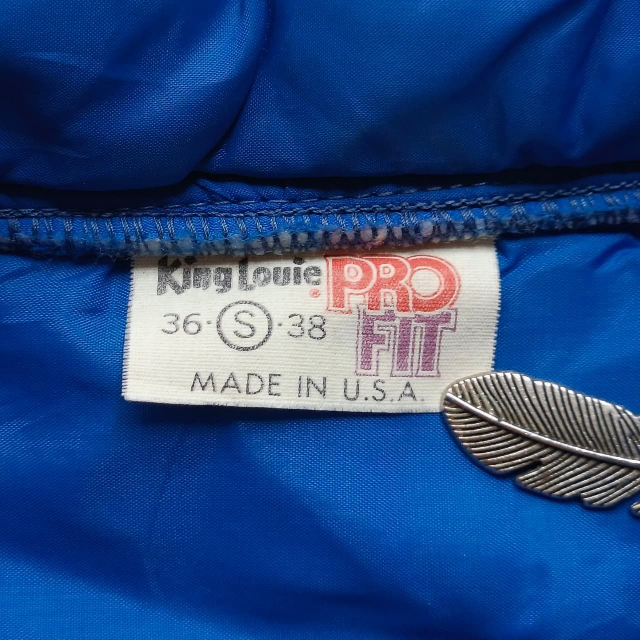 Vintage Vintage King Louie The Northerners Puffer Down Jacket Size US S / EU 44-46 / 1 - 9 Thumbnail