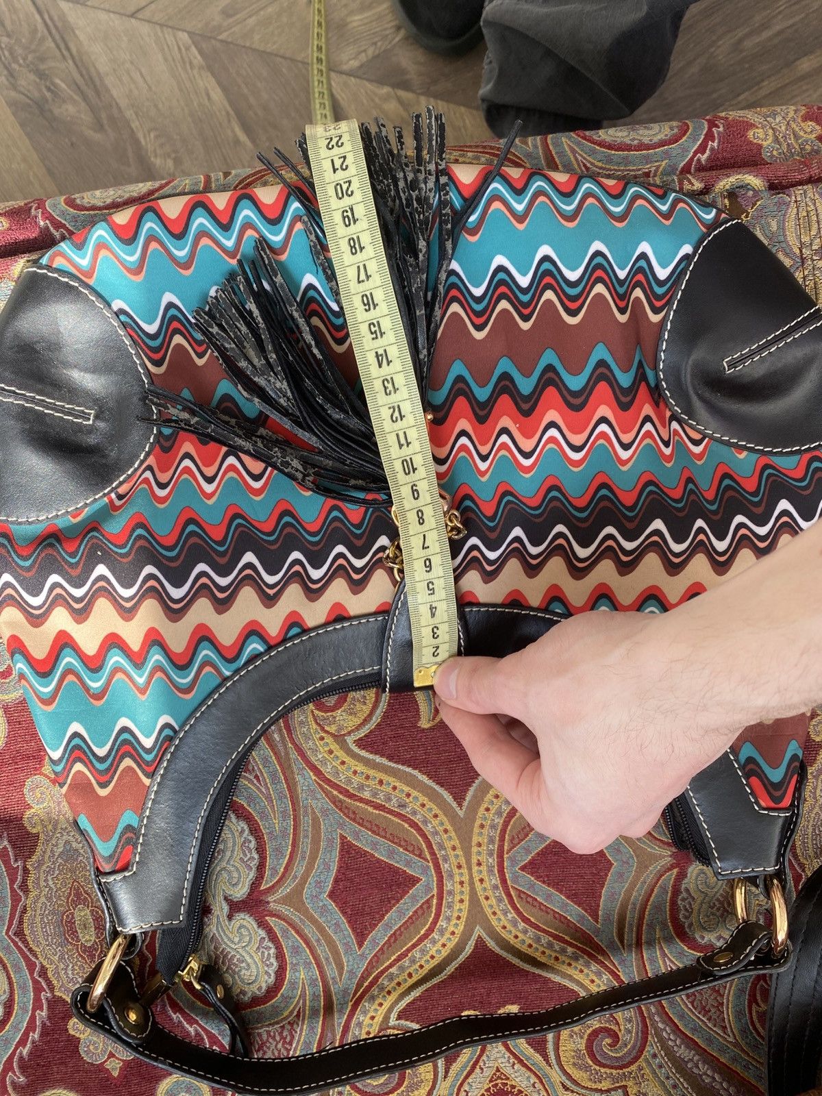 Missoni Vintage Missoni HALF-MOON PRINTED BAG Size ONE SIZE - 11 Thumbnail