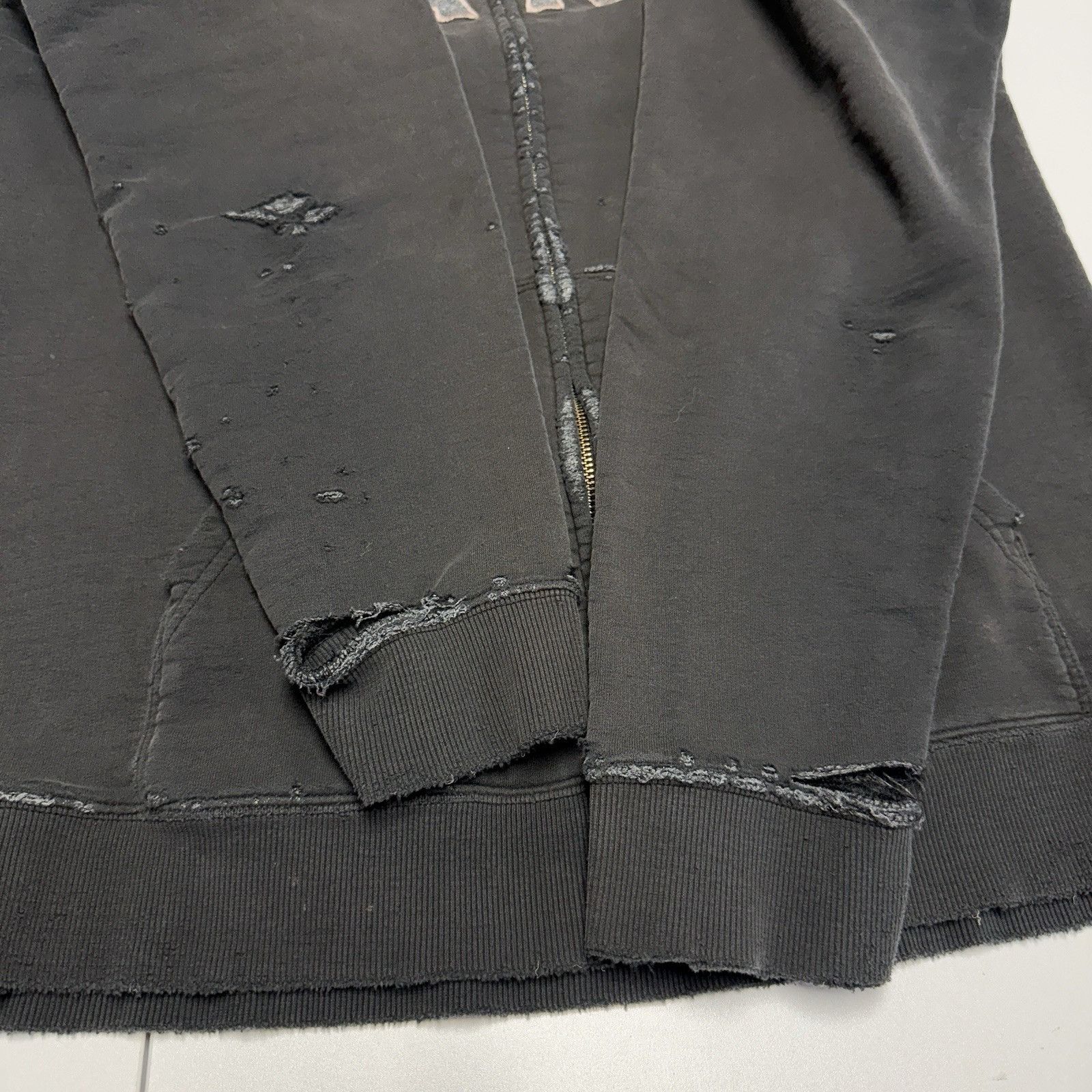 Vans Vintage Vans Skate Hoodie Sweatshirt Mens XL Faded Black Gra Size US XL / EU 56 / 4 - 9 Thumbnail