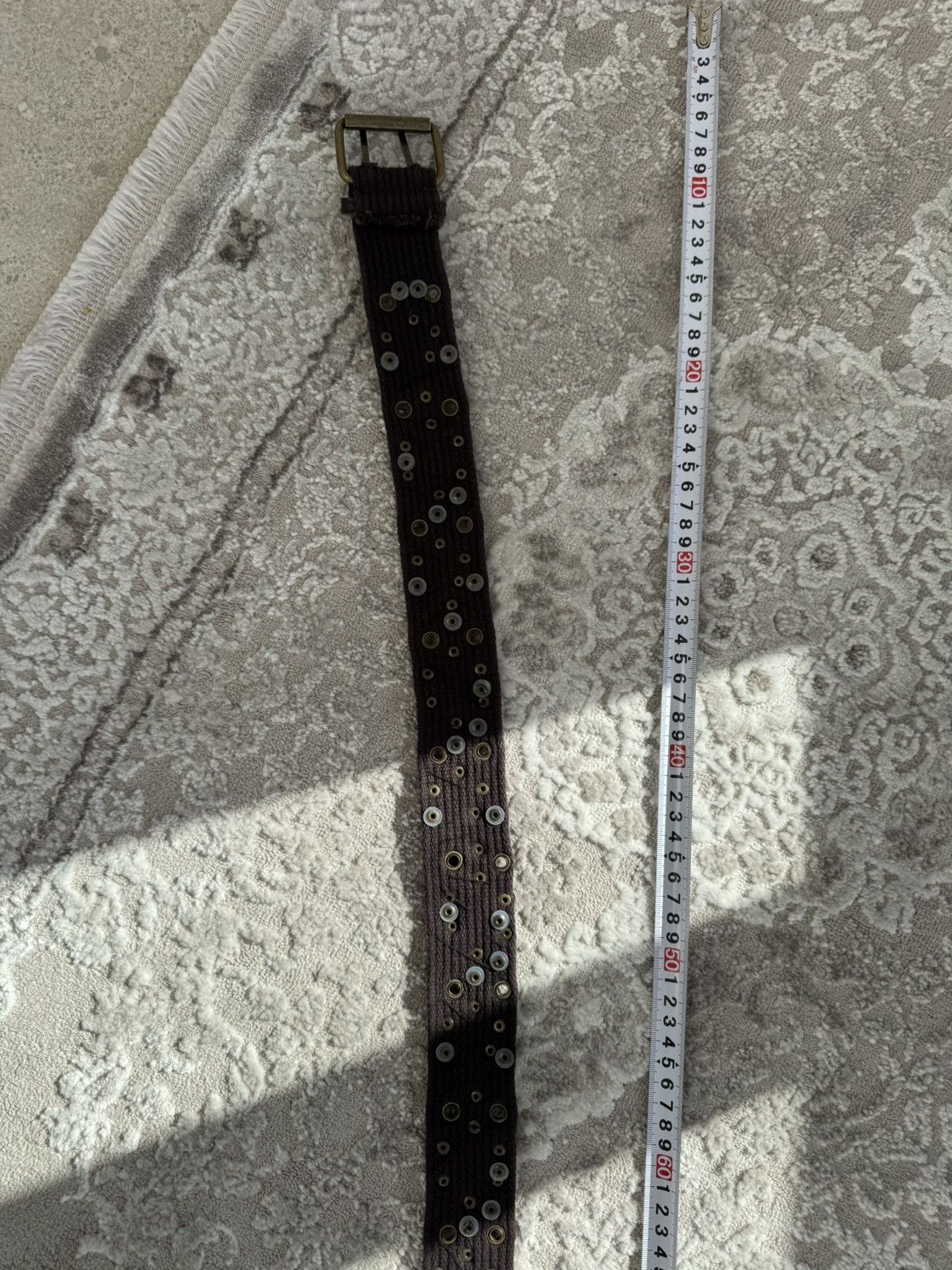 If Six Was Nine 00’s NUMBER NINE STYLE LEATHER RARE Y2K BELT VINTAGE Size ONE SIZE - 6 Thumbnail