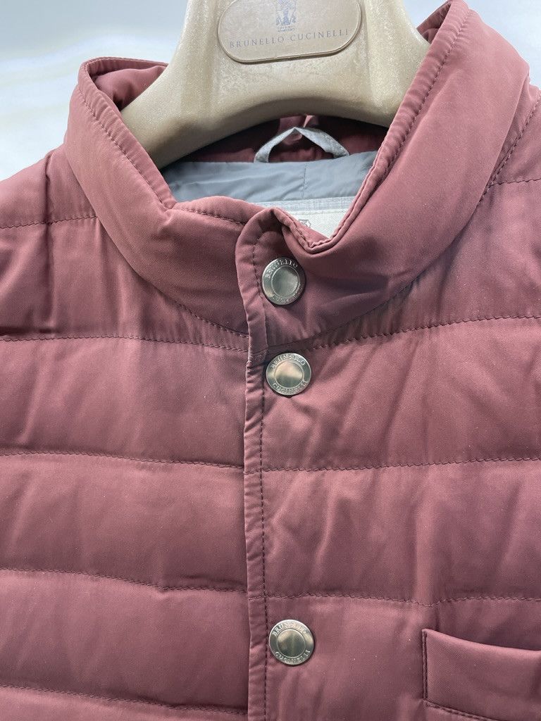 Brunello Cucinelli BRUNELLO CUCINELLI Nylon Down Quilted Vest Size US M / EU 48-50 / 2 - 6 Thumbnail