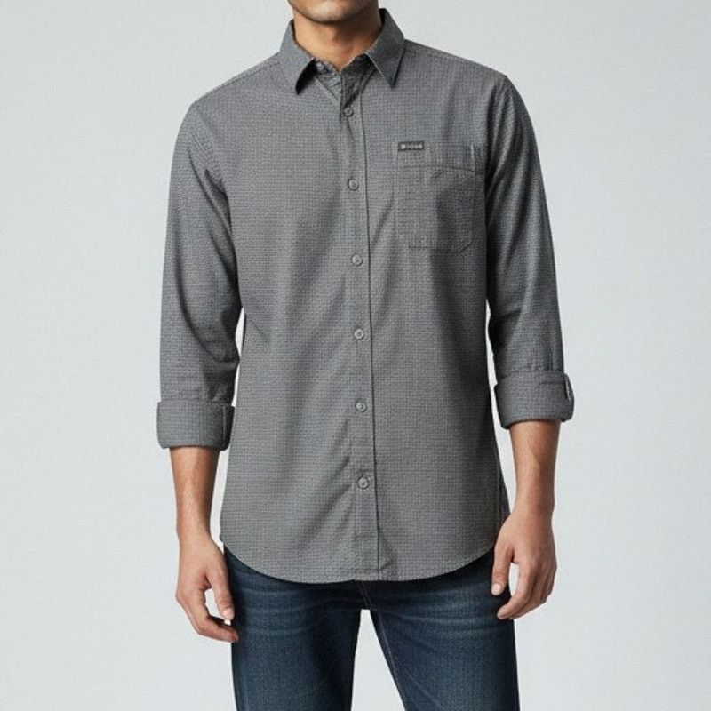 Columbia Columbia Vapor Ridge Shirt Houndstooth Check 3/4 Sleeve M Size US M / EU 48-50 / 2 - 8 Thumbnail