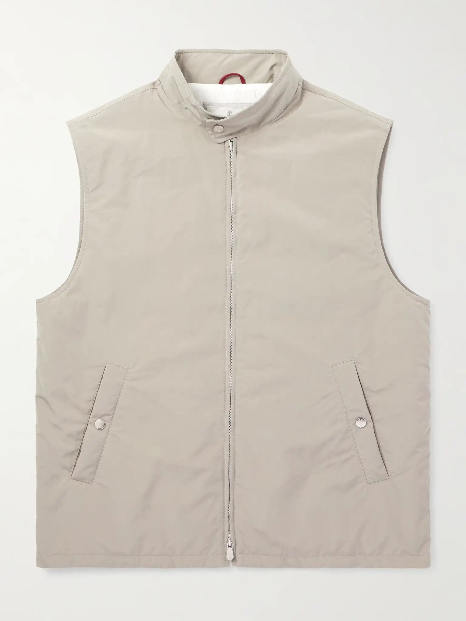 Brunello Cucinelli o1y0526 Vest in Gray Size US L / EU 52-54 / 3 - 1 Thumbnail
