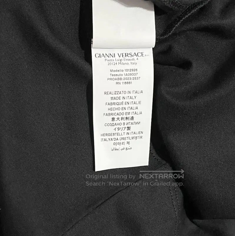 Versace Versace Colorblock Logo Short Sleeve T-Shirt . Size US XL / EU 56 / 4 - 7 Thumbnail