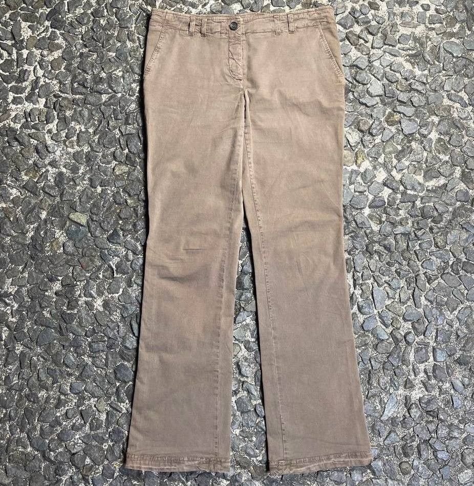 Prada Prada - Flared Red Tab Logo Pant Size 32" / US 10 / IT 46 - 1 Thumbnail