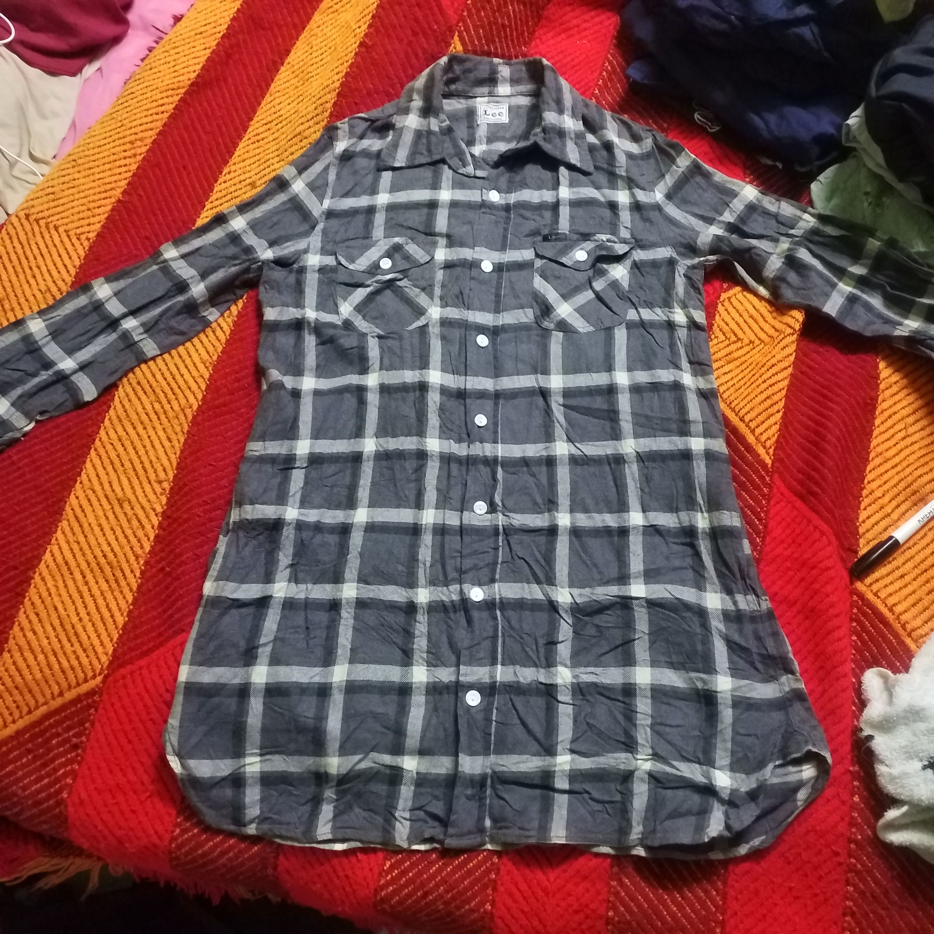 Lee VINTAGE LEE UNION MADE JPN LONG SHIRT Size M / US 6-8 / IT 42-44 - 1 Thumbnail