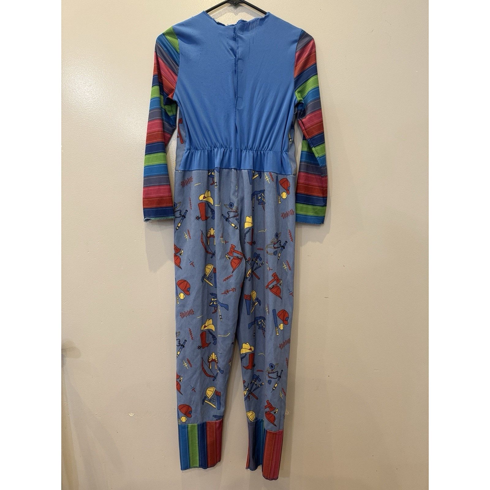 Other Good Guys Chucky Striped long Overalls Costume Youth 10/12 Size L / US 10 / IT 46 - 2 Thumbnail