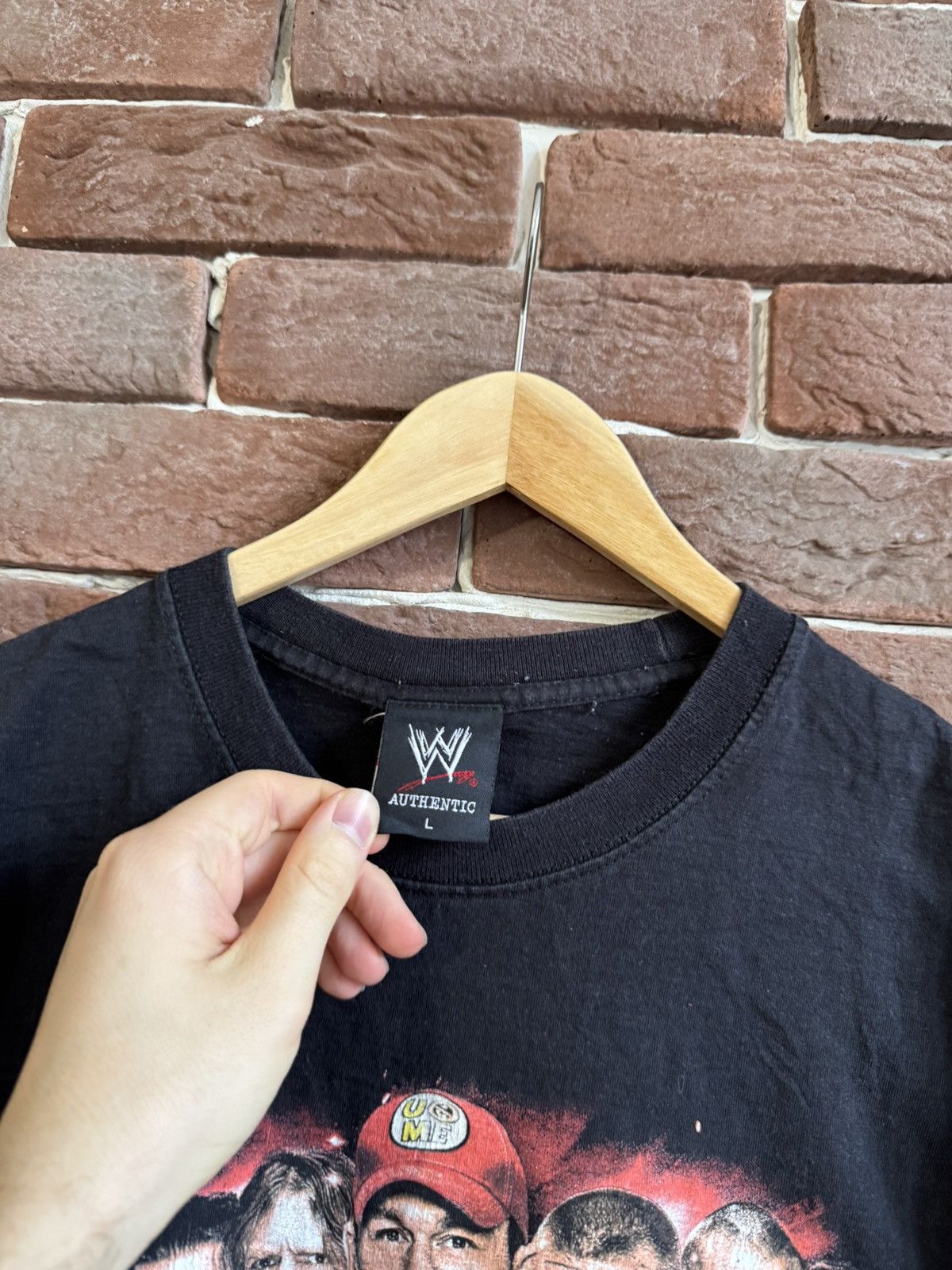 Vintage Vintage 00s Jeff Hardy Raw WWE WWF TSHIRT Hype M Black Size US L / EU 52-54 / 3 - 4 Thumbnail