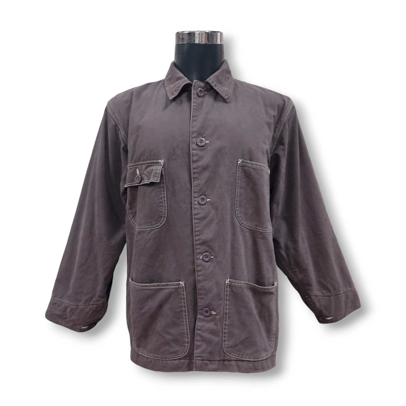 Japanese Brand SPIDER ANT Lined Chore Jacket Kapital Inspired Size US M / EU 48-50 / 2 - 1 Thumbnail
