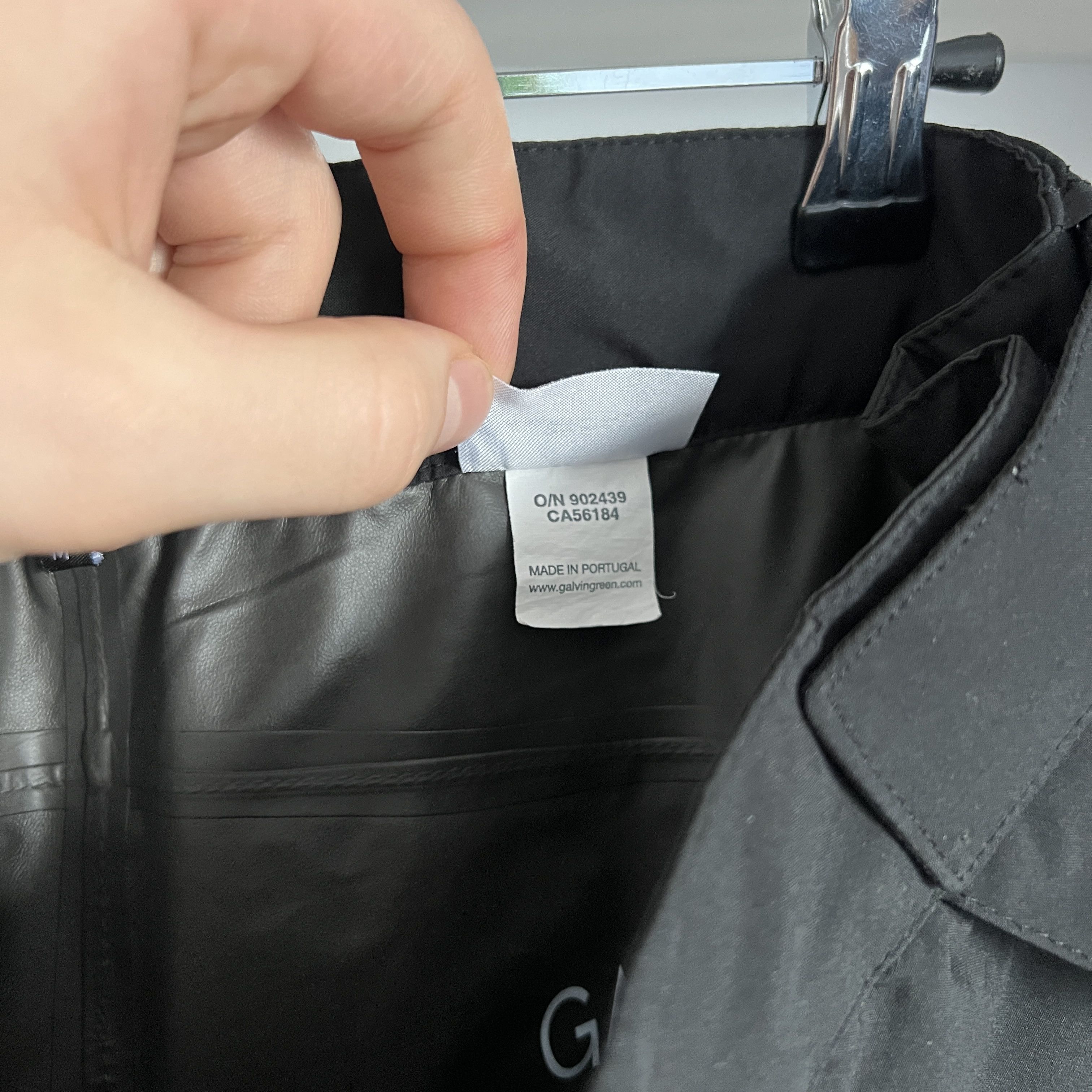 Galvin Green GALVIN GREEN GORE-TEX GTX Black Waterproof Pants Size M Size 30" / US 8 / IT 44 - 7 Thumbnail