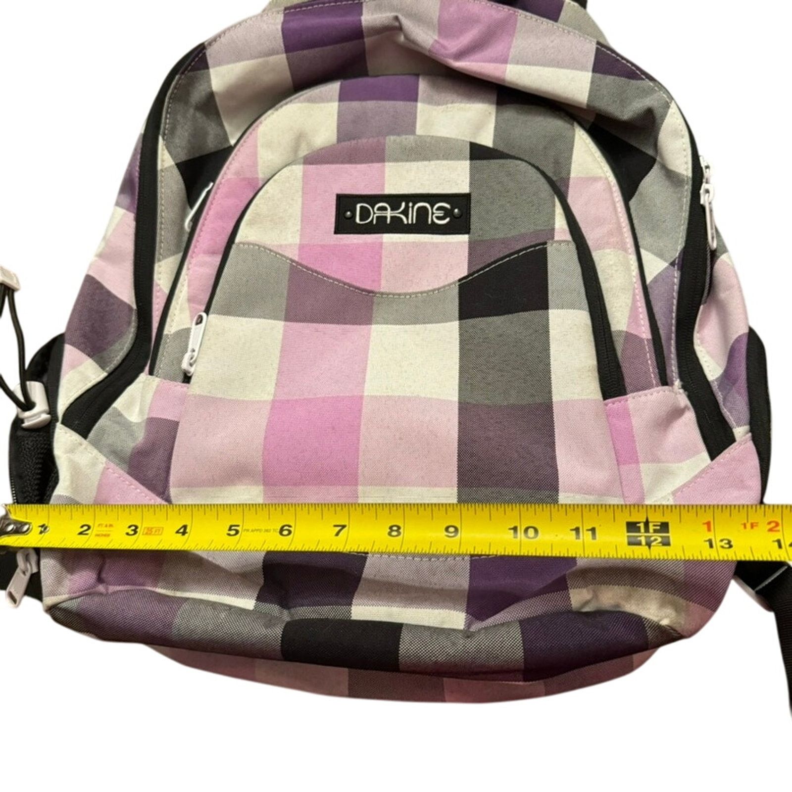 Dakine Dakine Purple Plaid Backpack Floral Lining Laptop Sleeve Size ONE SIZE - 15 Thumbnail