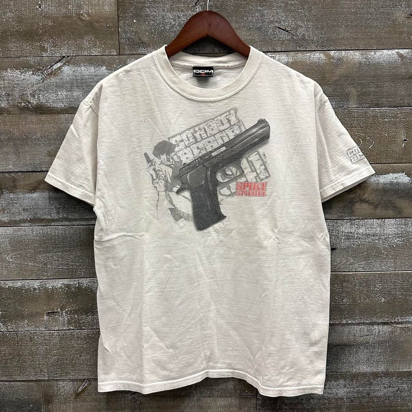 Vintage Vintage Cowboy Bebop Graphic Spike Spiegal Anime T-Shirt M Size US M / EU 48-50 / 2 - 1 Thumbnail