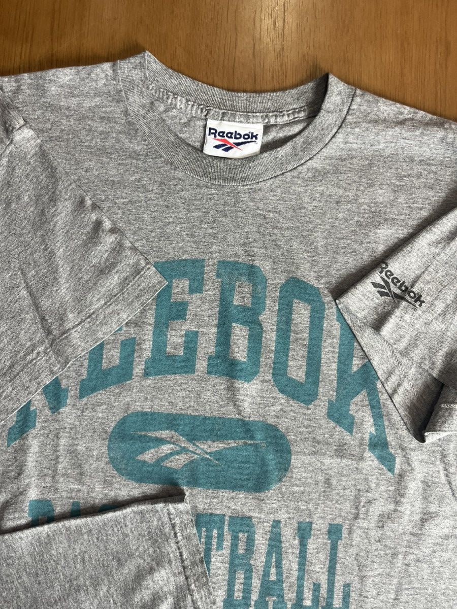 Reebok Vijtage REEBOK BasketBall 90’s Tshirt Size US XL / EU 56 / 4 - 5 Thumbnail