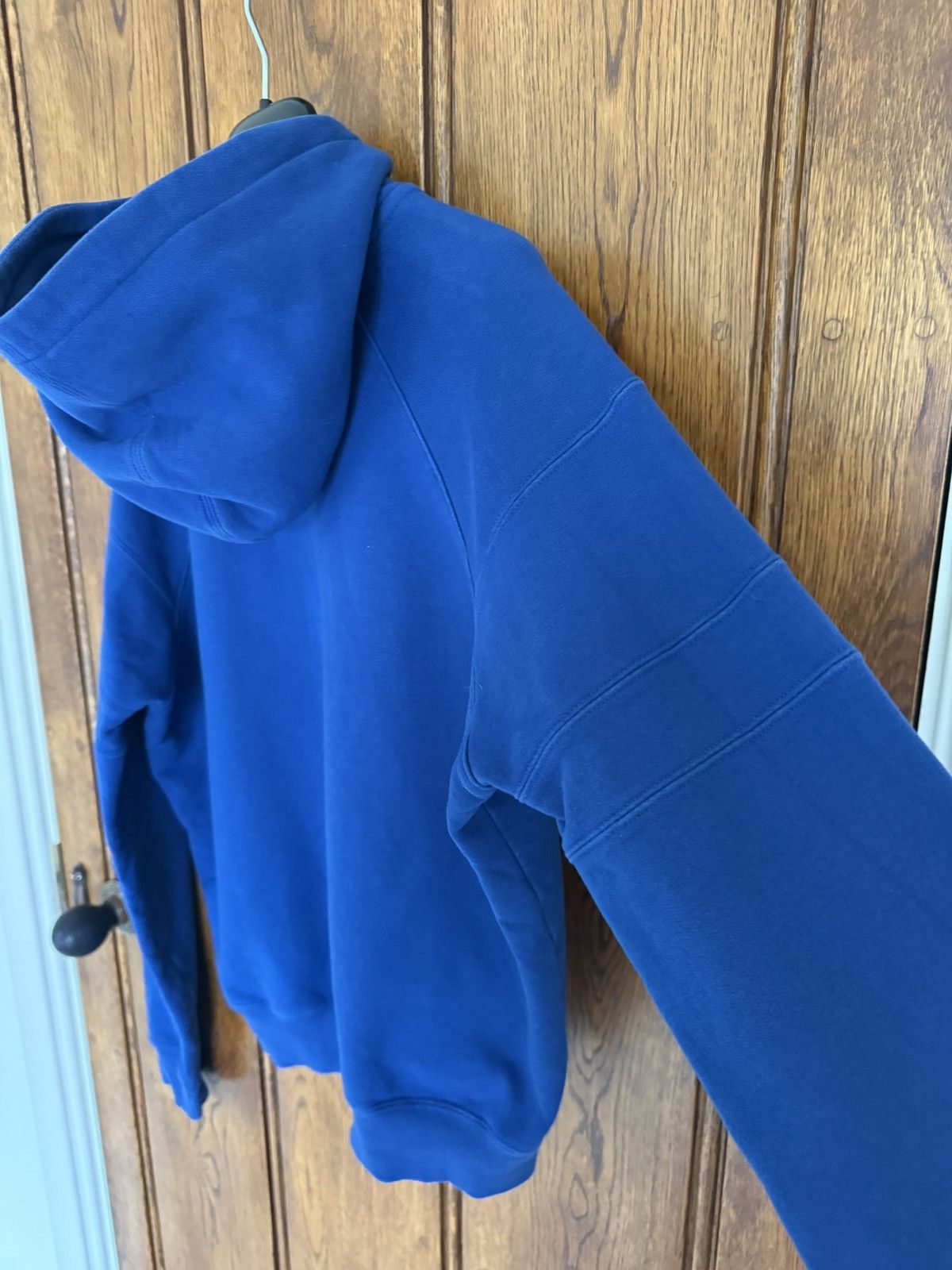 Saint Laurent Paris $1.5k FW23 Saint Laurent logo blue hoodie Grail L Size US L / EU 52-54 / 3 - 20 Thumbnail