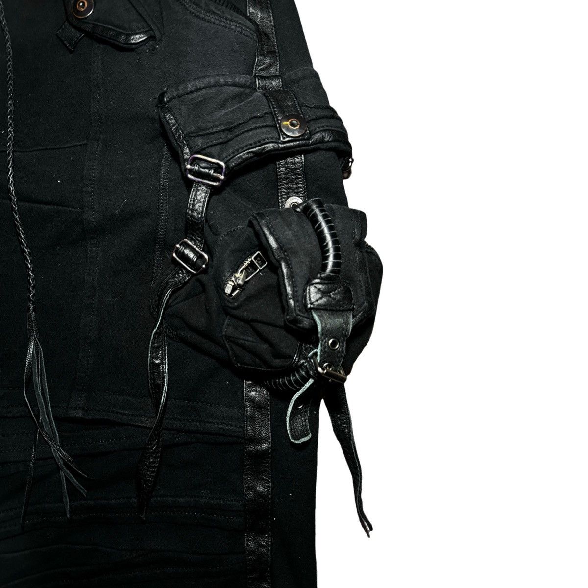 KMRii Black Raven Cargo Sweatpants Size US 32 / EU 48 - 5 Thumbnail