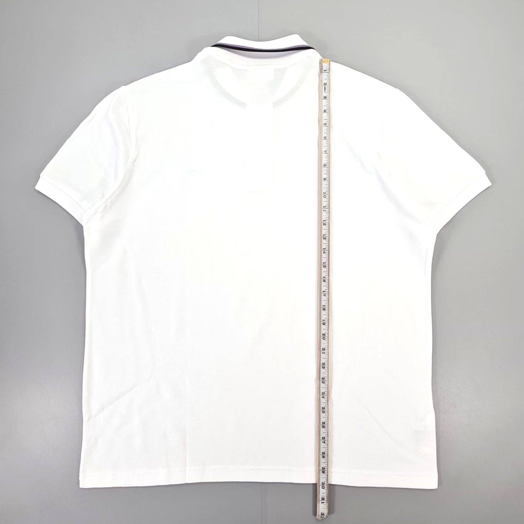 Lacoste Lacoste Polo Shirt Men White 2XL Cotton Pique Collared Short Sleeve Button Logo Casual Tee Size US XXL / EU 58 / 5 - 7 Thumbnail
