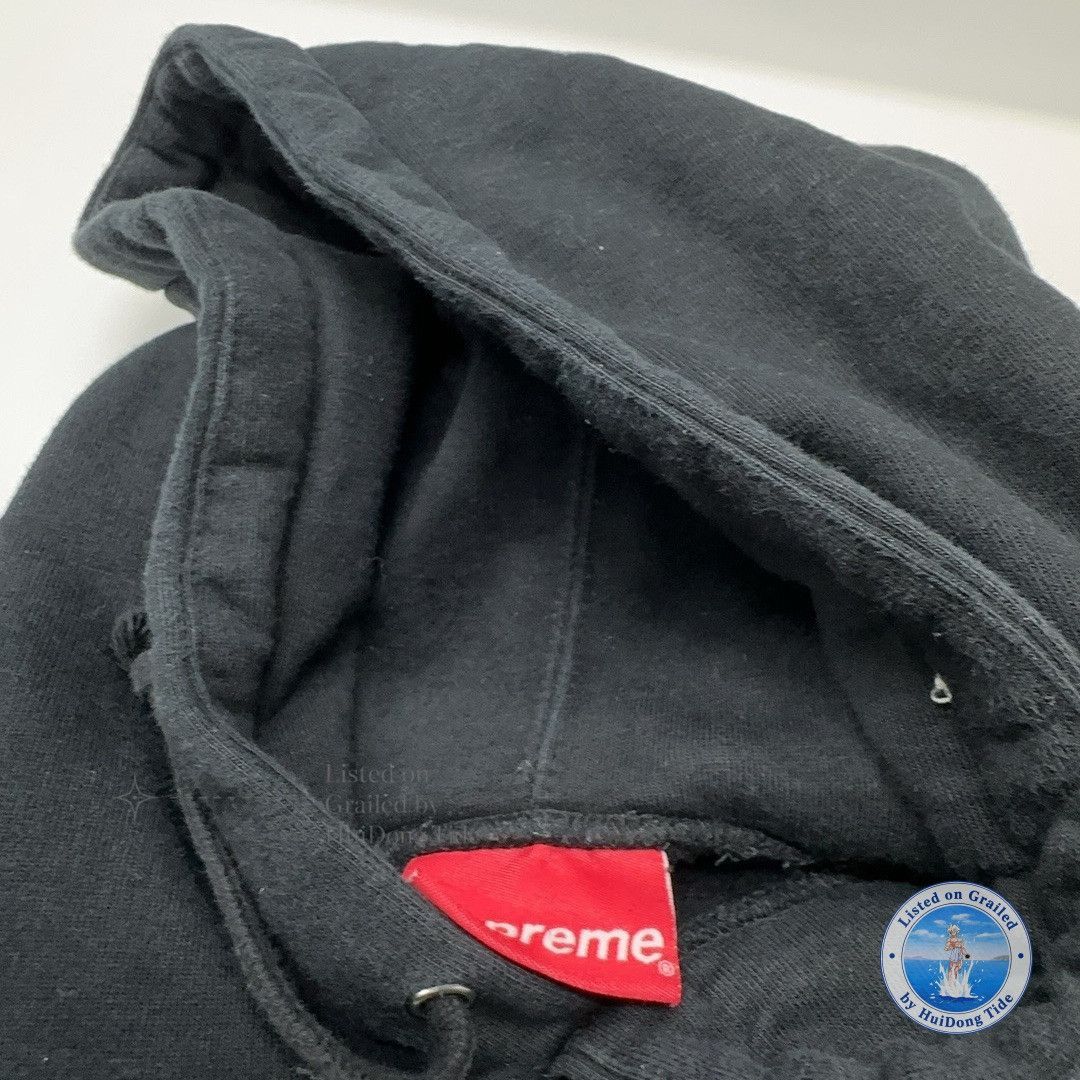 Supreme Supreme Diagonal Hooded Sweatshirt Black Size M. Size US M / EU 48-50 / 2 - 5 Thumbnail