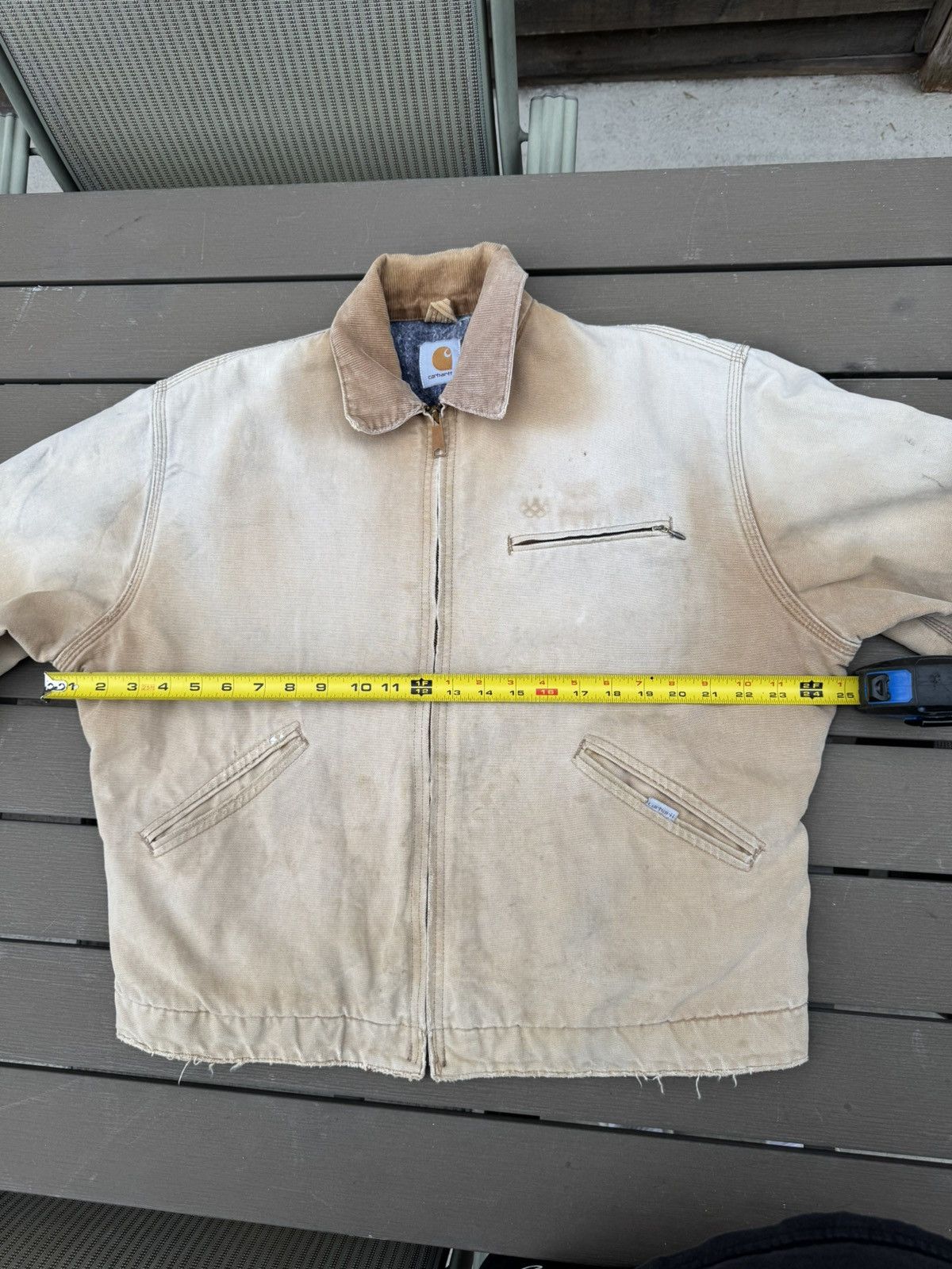 Carhartt × Vintage Vintage 90’s Carhartt Detroit Wool Lined Size US M / EU 48-50 / 2 - 18 Thumbnail
