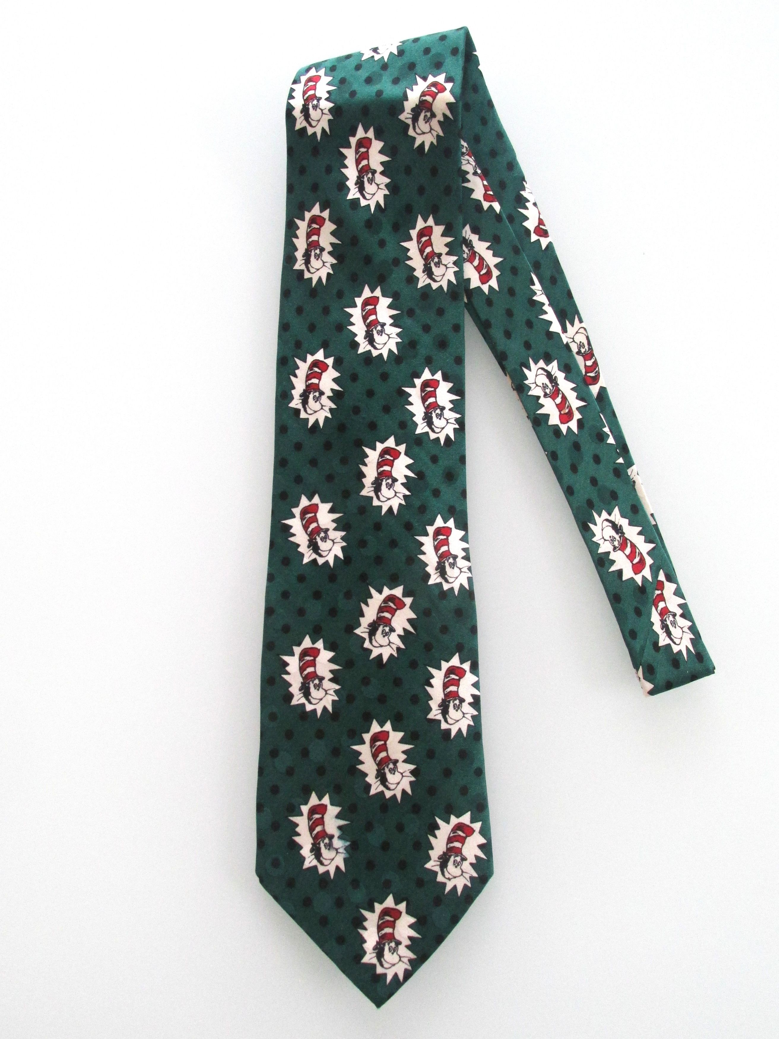 Other Dr. Seuss/Cat In The Hat Vintage Men's Silk Tie Size ONE SIZE - 1 Thumbnail