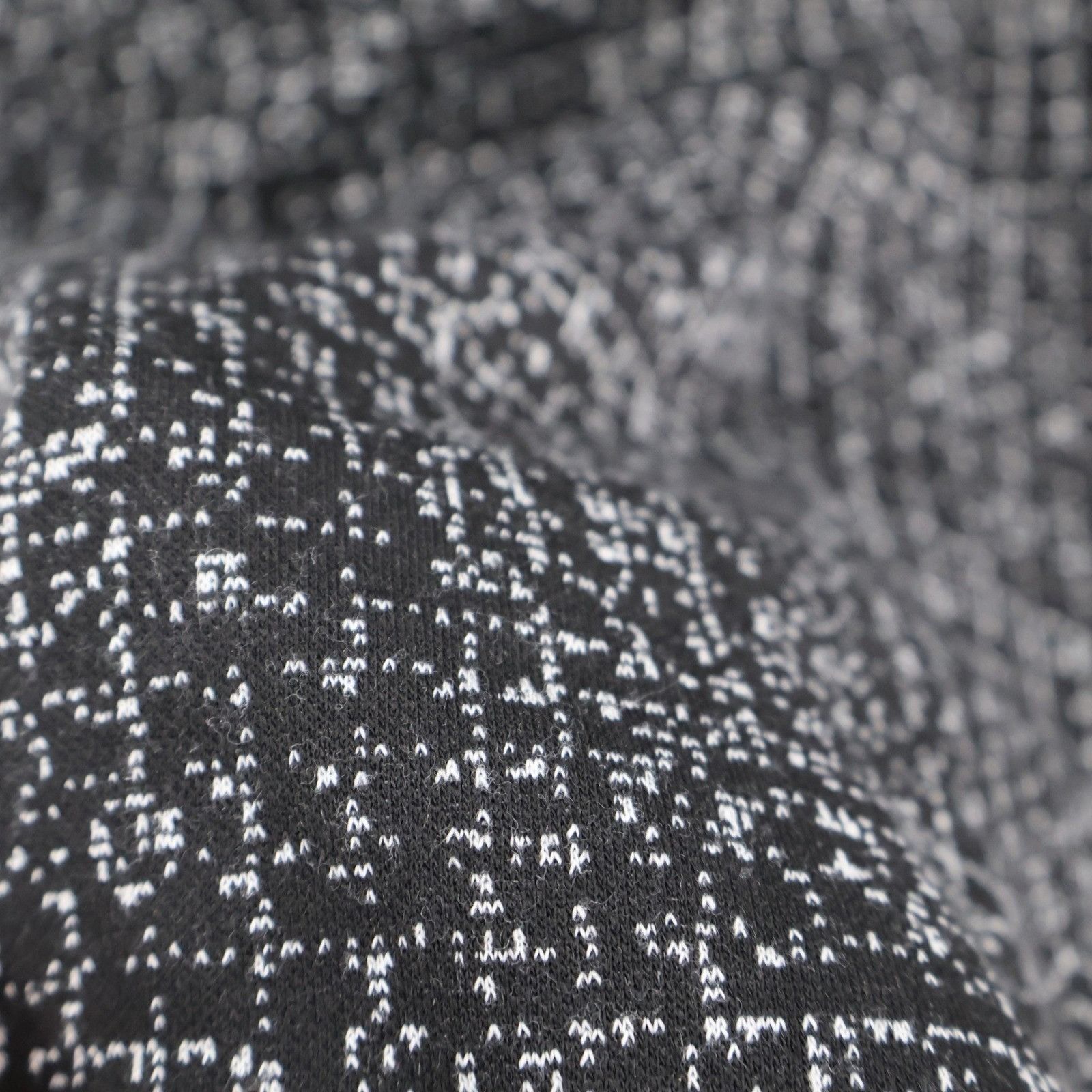 NIC+ZOE NIC+ZOE Dotty Grid Zip Jacket Womens XS Black Knit Career Po Size XS / US 0-2 / IT 36-38 - 9 Thumbnail