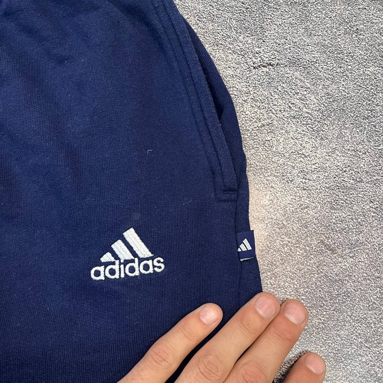 Adidas Vintage 90s Adidas Fleece Baggy Sweatpants Jogger Mens Sz L Size US 33 - 13 Thumbnail