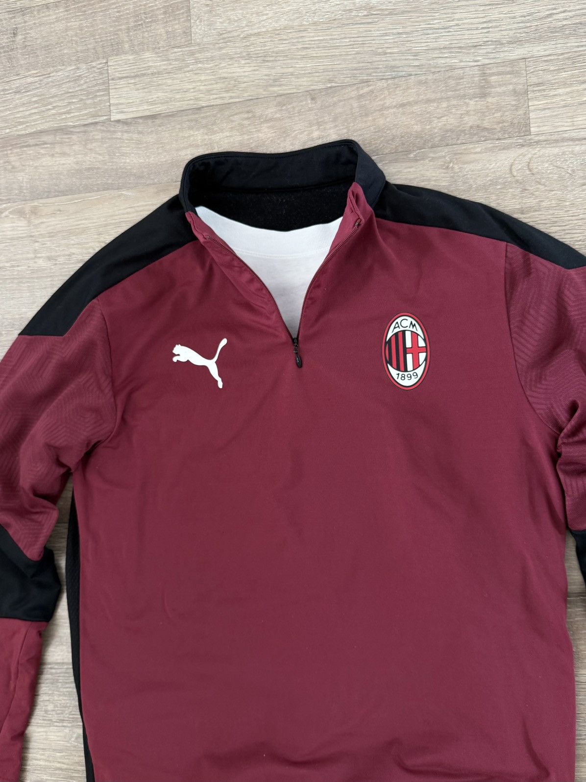 Puma Puma AC Milan Track Soccer Y2K Blokecore Drill Zip Jacket Size US S / EU 44-46 / 1 - 5 Thumbnail