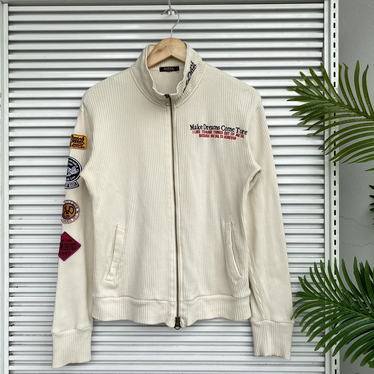 Von Dutch Vintage Von Dutch Zipper Sweater Size US M / EU 48-50 / 2 - 1 Thumbnail