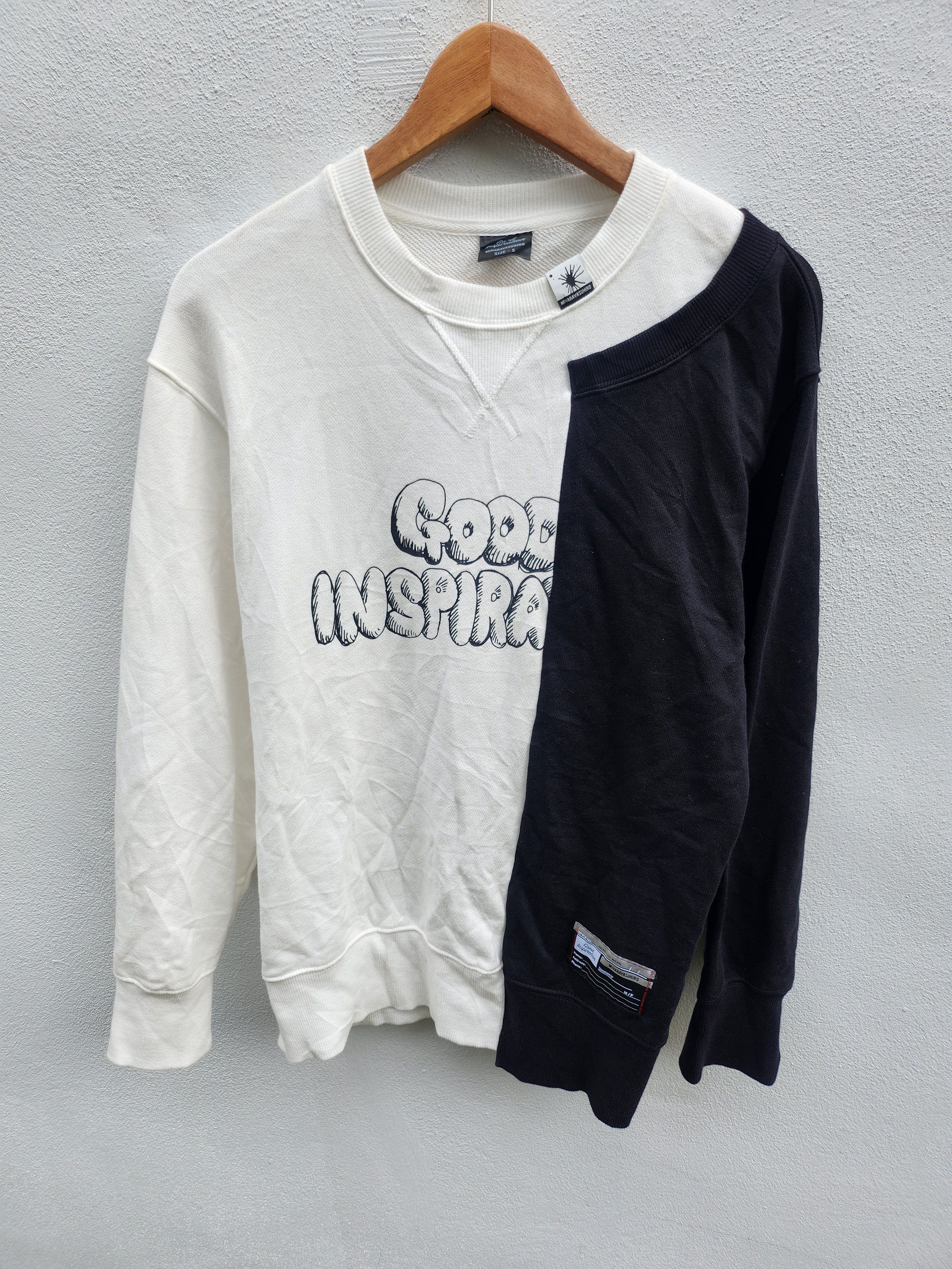 Japanese Brand 💥 MIHARAYASUHIRO X Good Inspiration Jumper Size US S / EU 44-46 / 1 - 2 Thumbnail