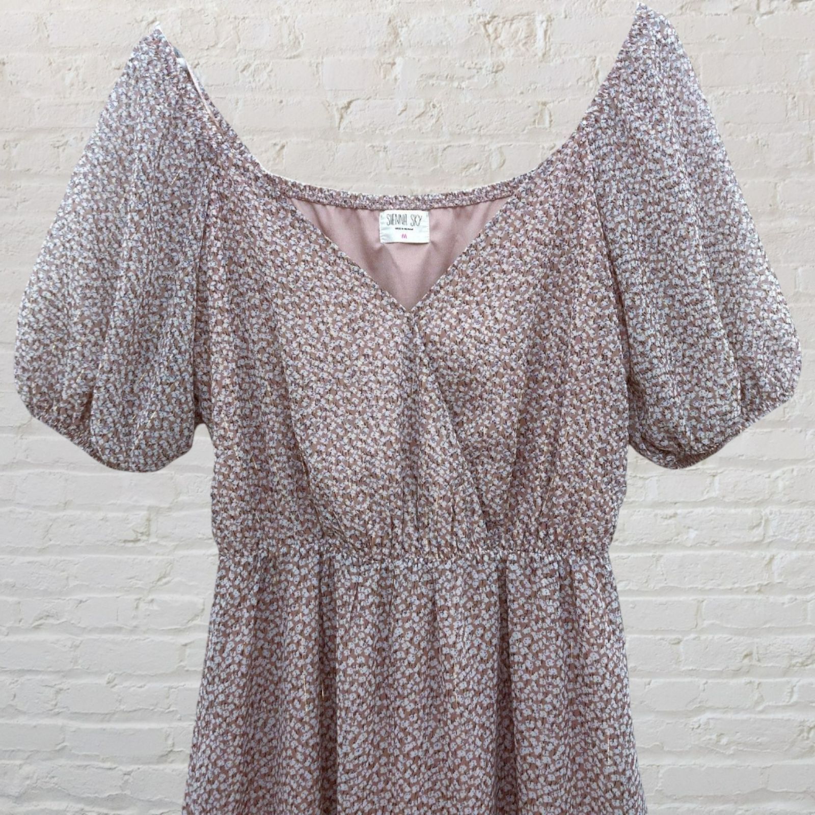 Other Boho Floral Tiered Midi Dress - Size M Size M / US 6-8 / IT 42-44 - 4 Thumbnail