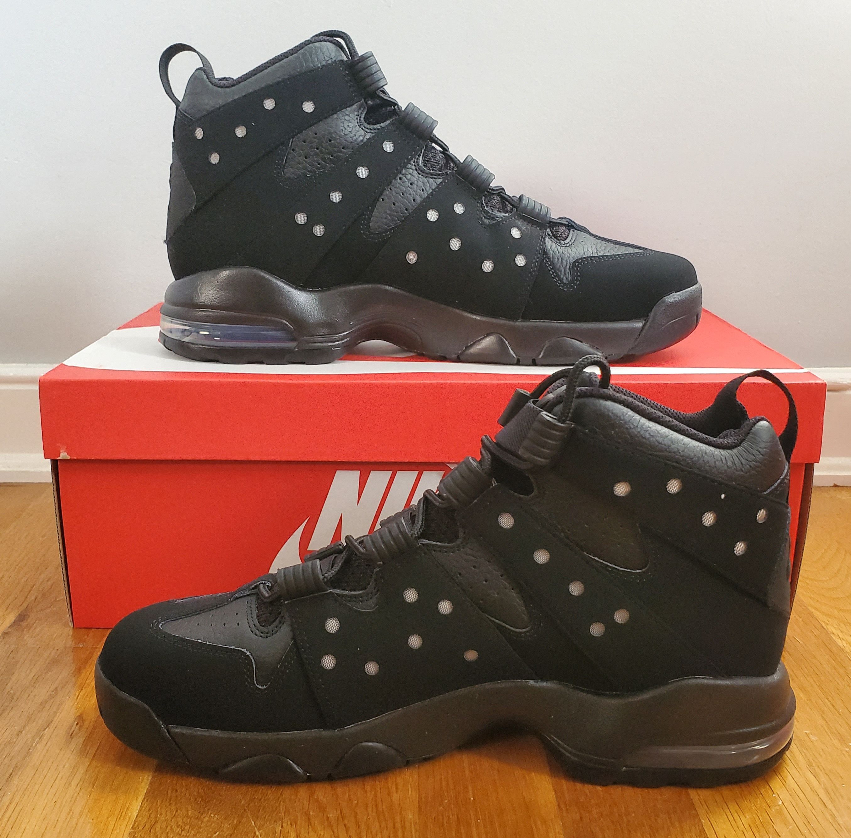 Nike Nike Air Max 2 CB 94 Triple Black Size US 11 / EU 44 - 3 Thumbnail