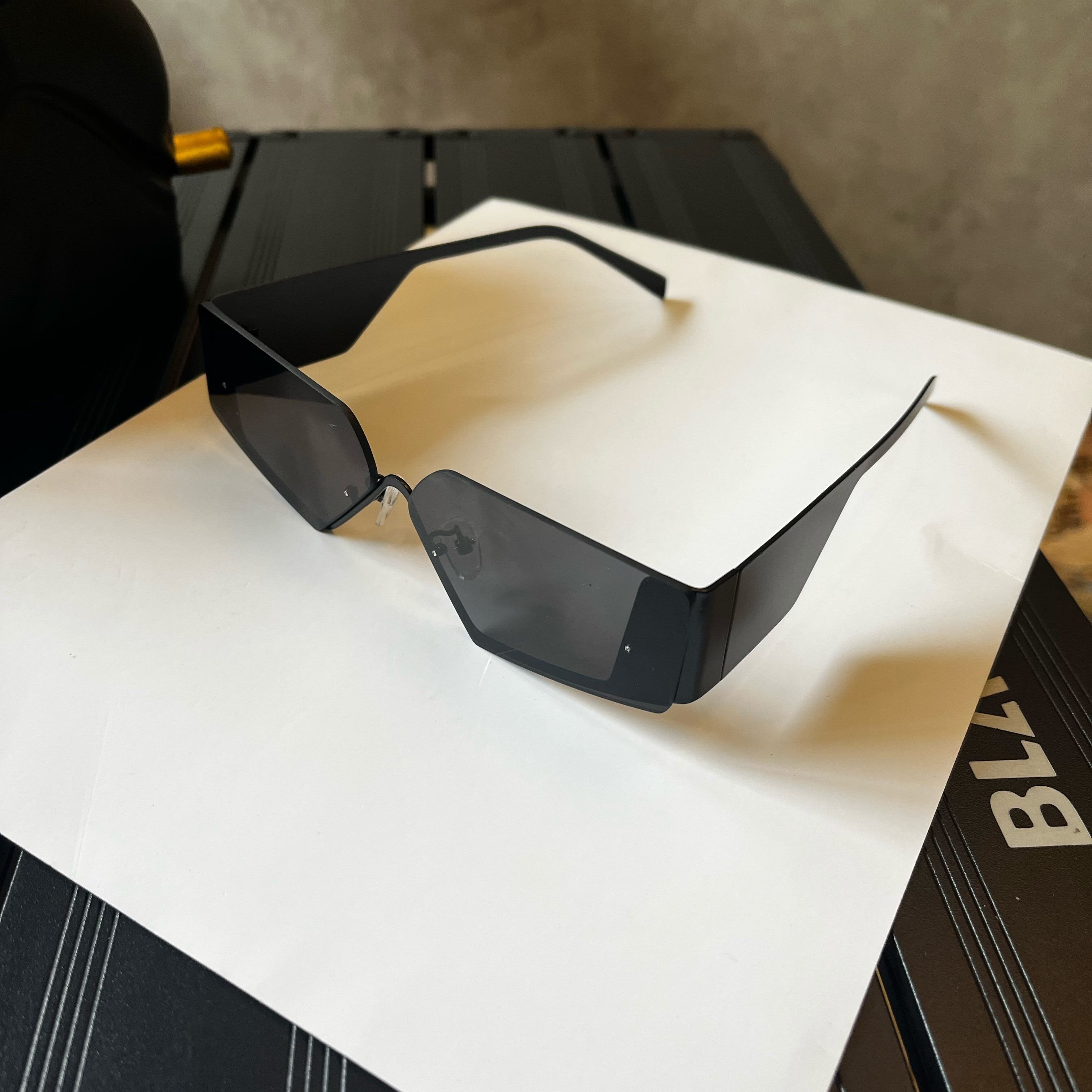 Electric Visual Vintage Street ins style custom avant-garde sunglasses Size ONE SIZE - 6 Thumbnail