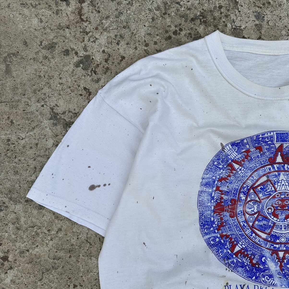 Designer × Vintage Vintage T-shirts Playa Del Carmen,Mexico Trashed Y2K 00s USA Size US XL / EU 56 / 4 - 5 Thumbnail