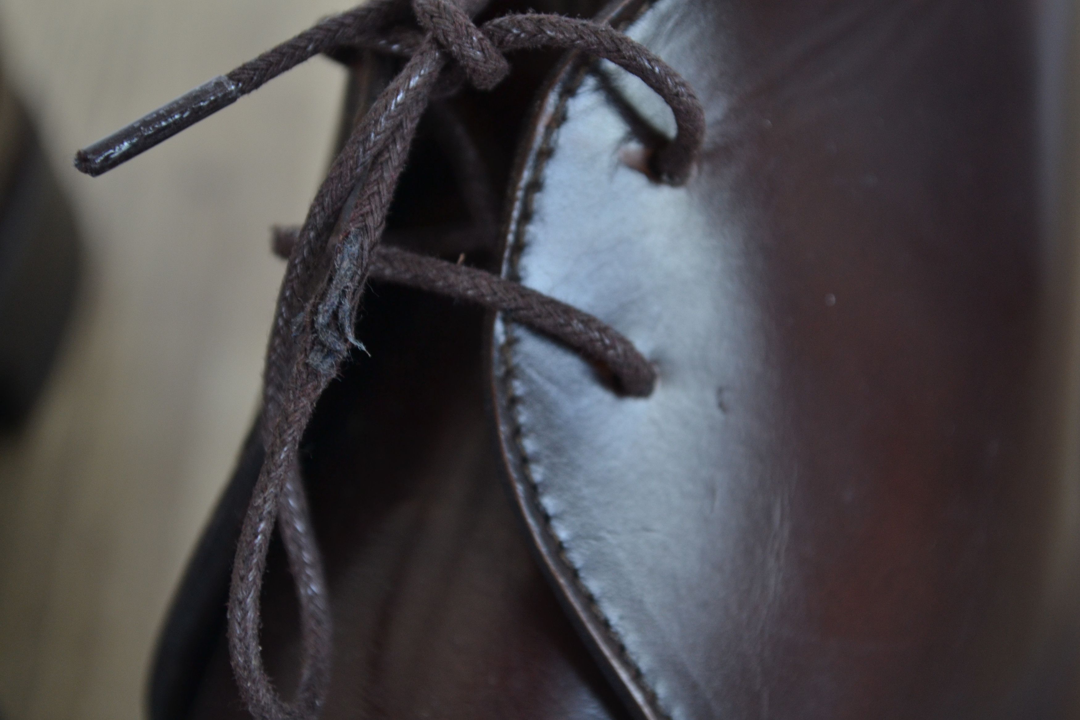 Prada PRADA Boots Desert Leather Shoes Vintage Lace Up Brown Size US 8 / EU 41 - 10 Thumbnail