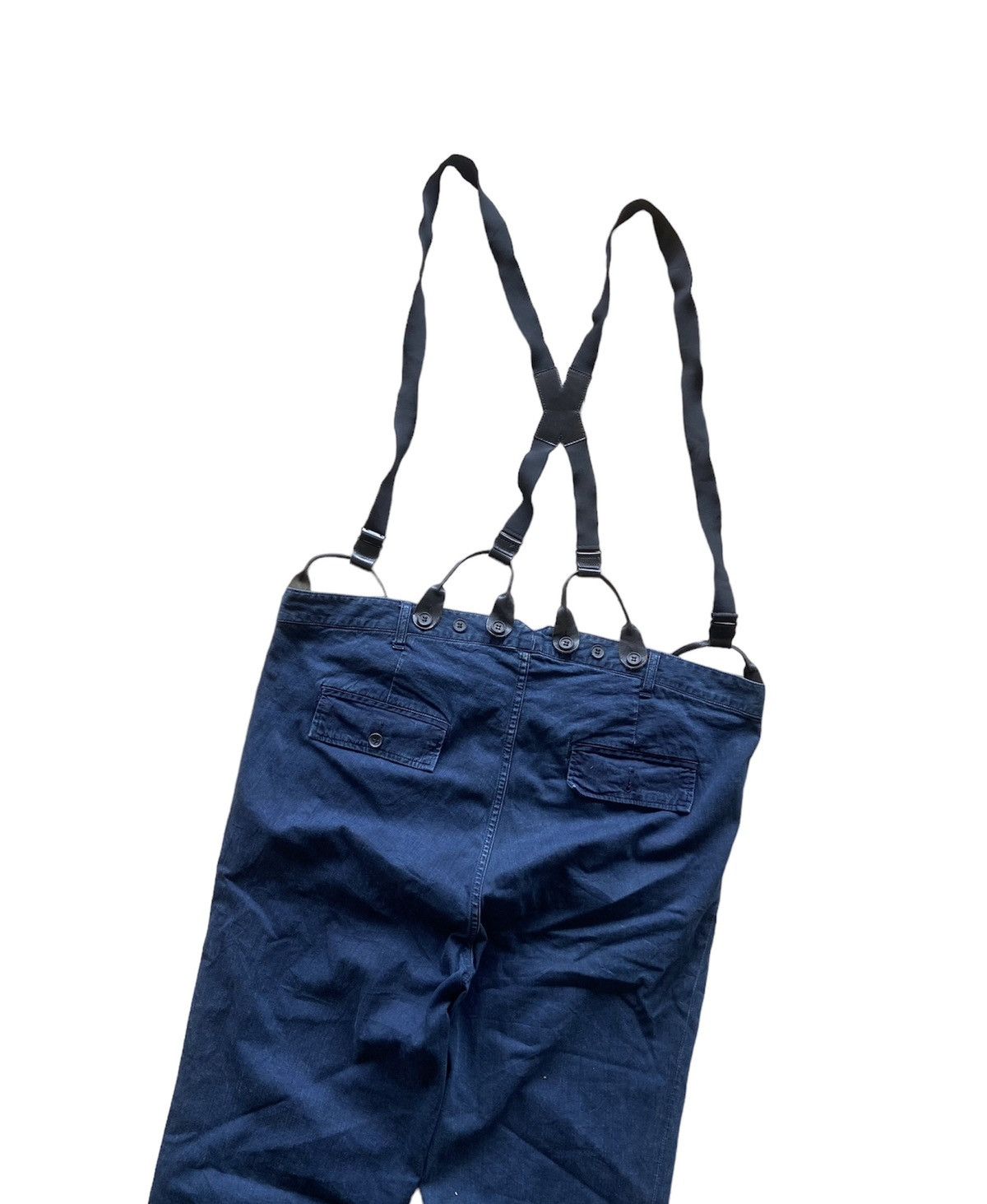 Diet Butcher Slim Skin Vintage Diet Butcher Slim Skin Suspenders Camus Braces Pants Size US 40 / EU 56 - 6 Thumbnail