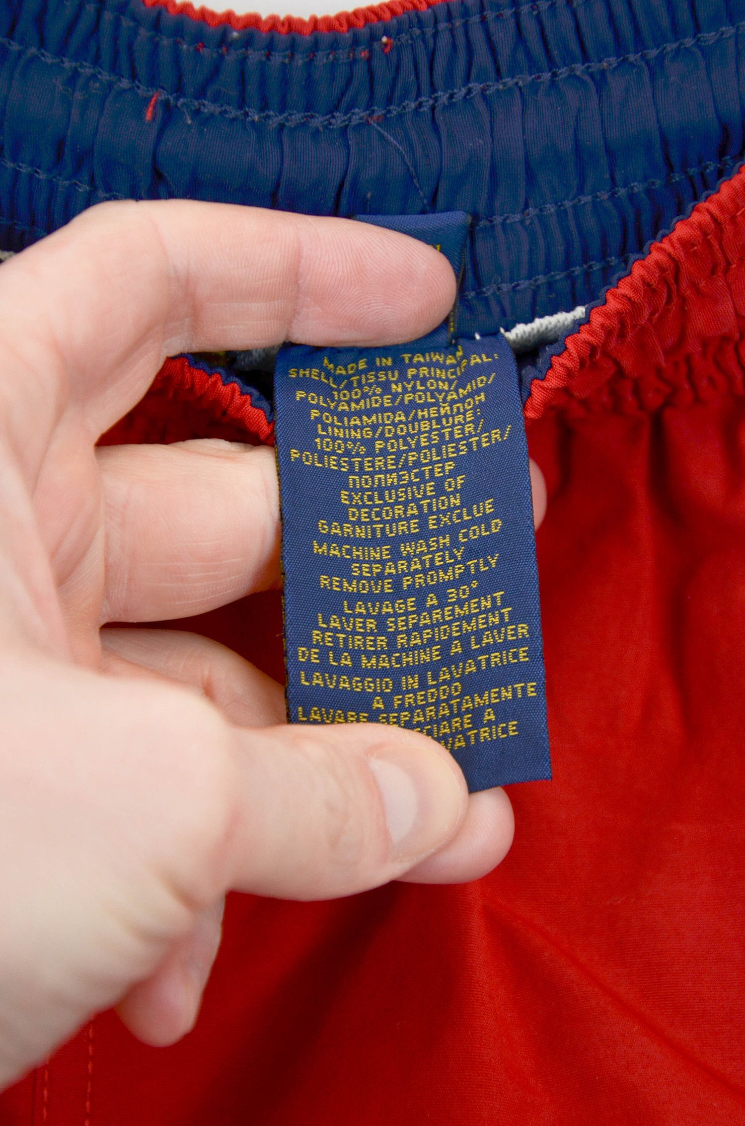 Polo Ralph Lauren Polo Ralph Lauren Vintage Red Swim Trunks – Size M Size US 32 / EU 48 - 9 Thumbnail