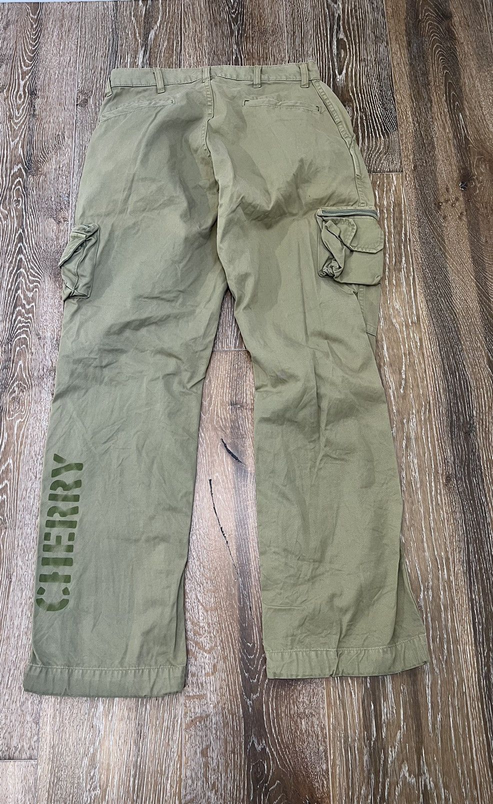 Cherry LA Cherry la Utility Cargo Pants (Thyme) Size US 28 / EU 44 - 2 Thumbnail