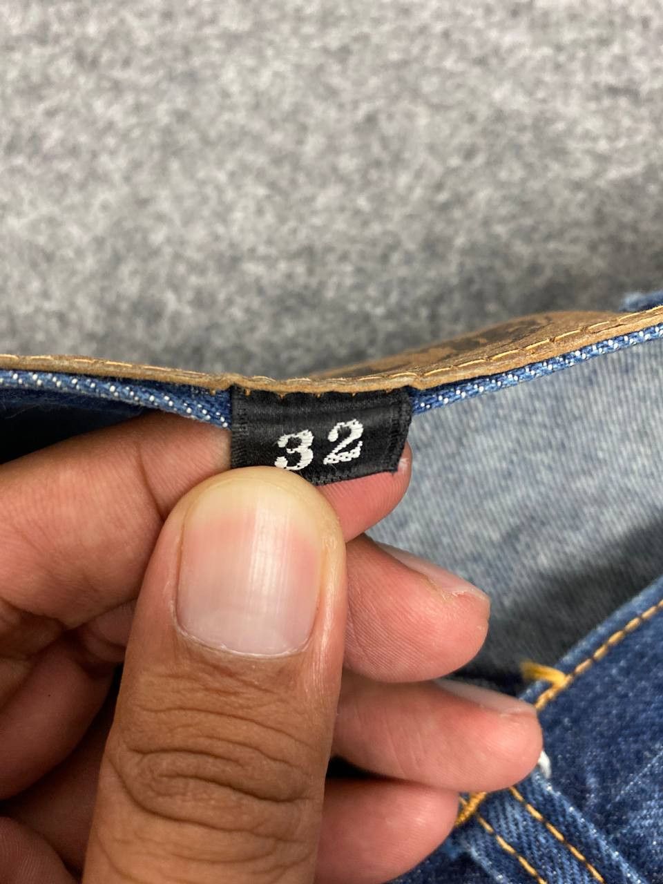 Japanese Brand vintage indian boss bootcut flare denim nice design Size US 33 - 8 Thumbnail