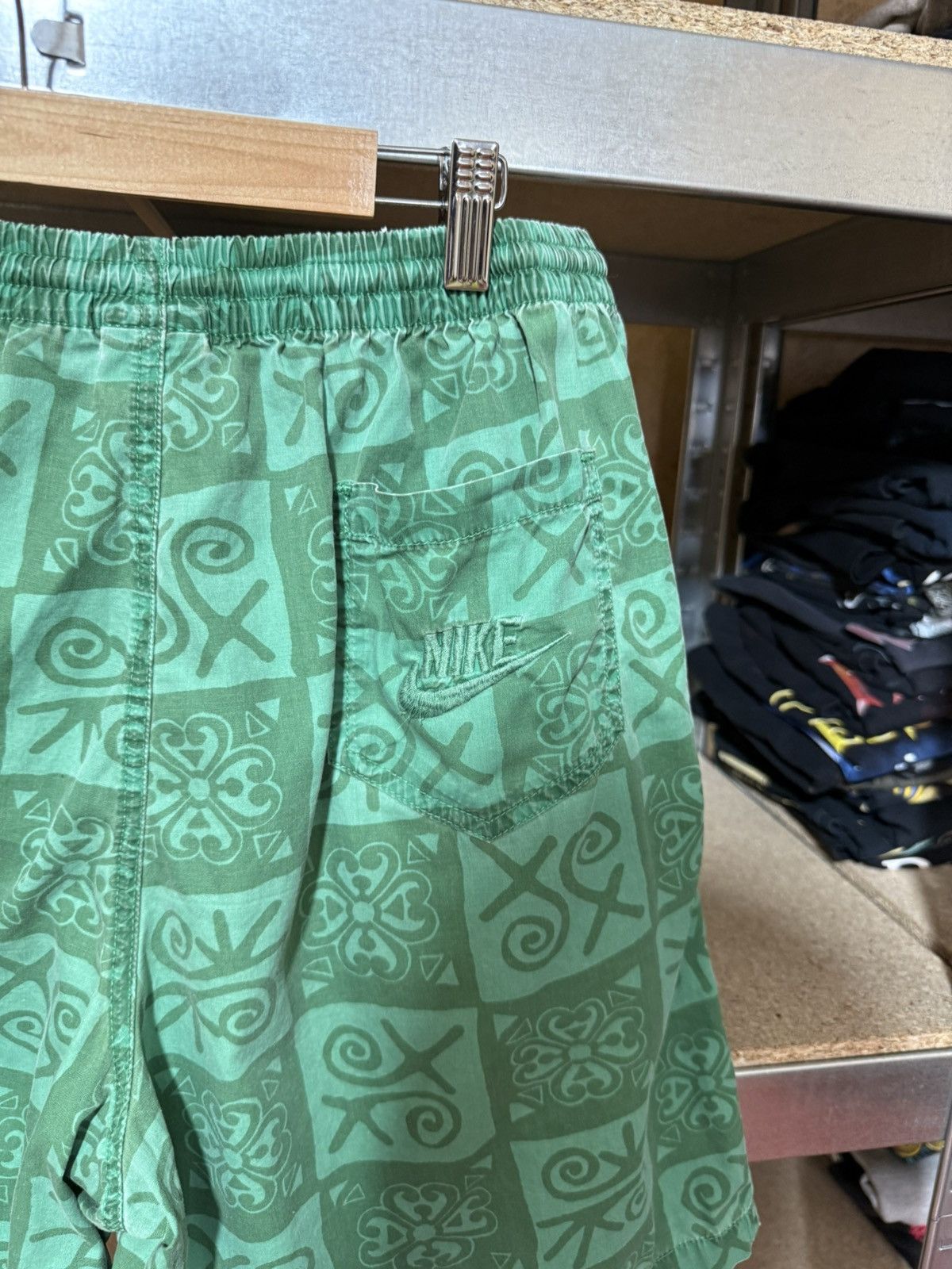 Nike × Vintage 🏝️ Vintage 80s/90s Beach Nike retro shorts Size M Y2K hype Size US 32 / EU 48 - 3 Thumbnail