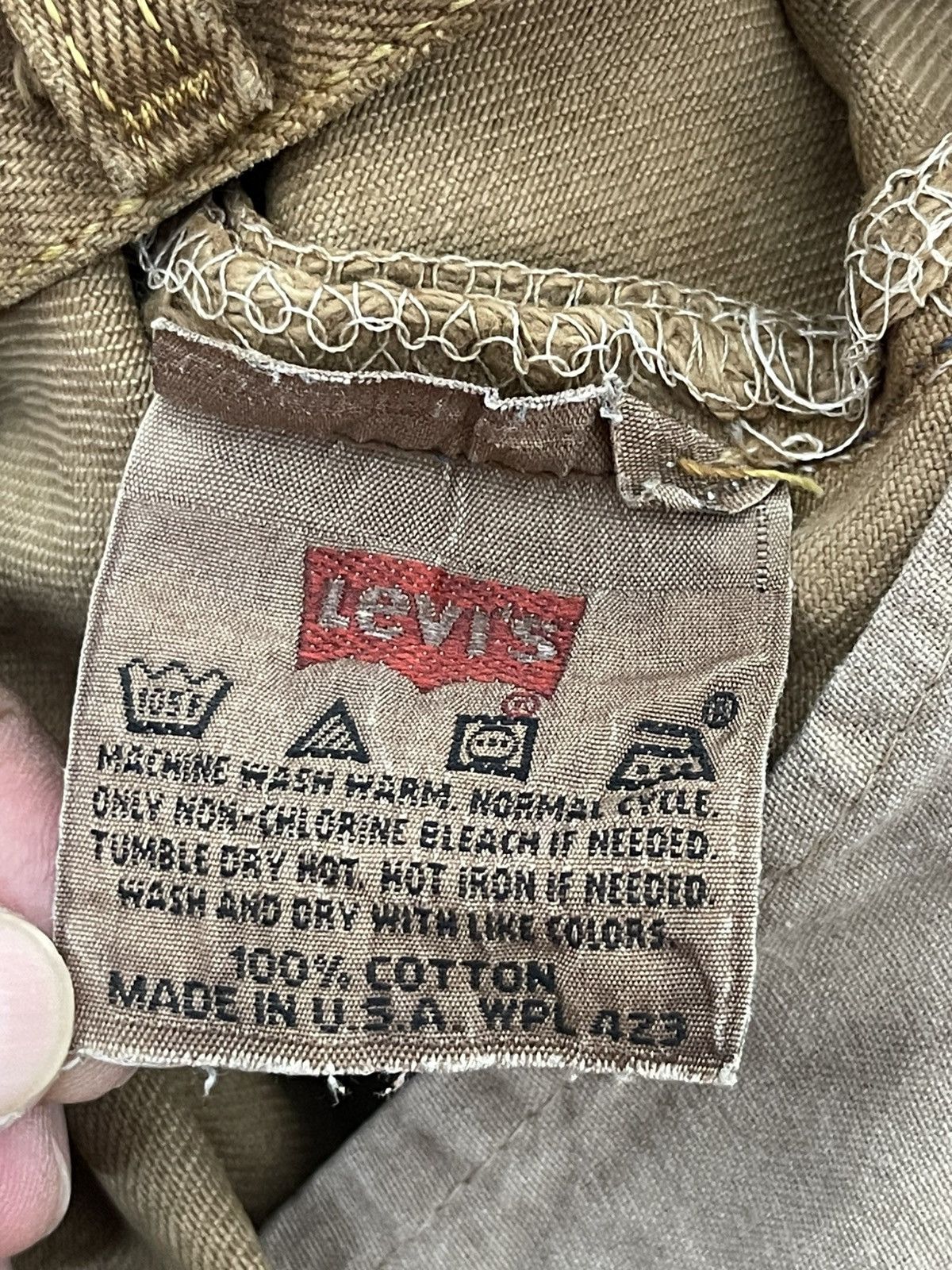 Levi's Vintage Clothing Custom Dye 501 Levis 90s Denim Made in USA Regular 1🟦7 Size US 32 / EU 48 - 15 Thumbnail
