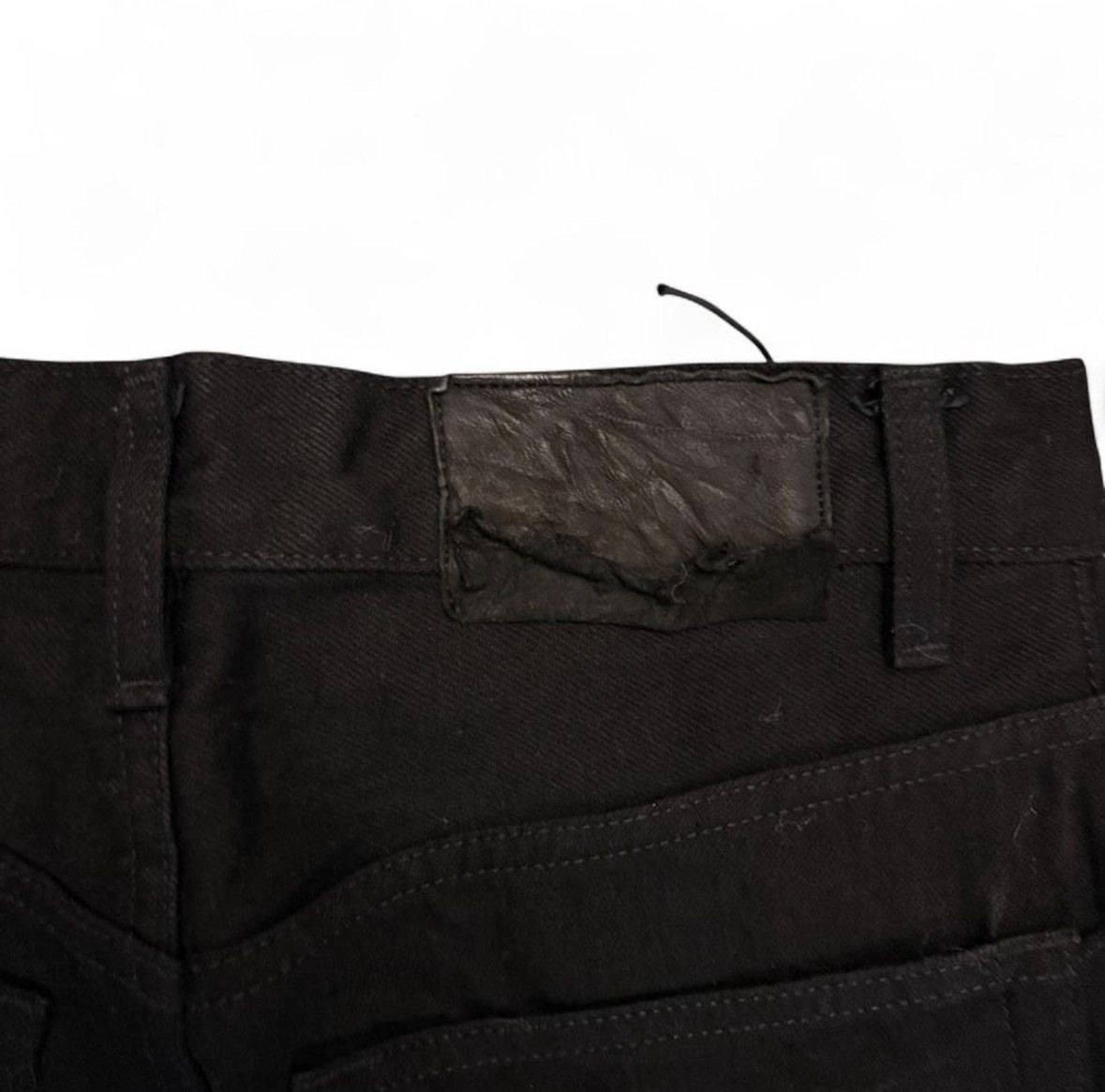 Carhartt Ktwo Studios 14.5oz Bootcut Black Selvedge Size US 30 / EU 46 - 5 Thumbnail