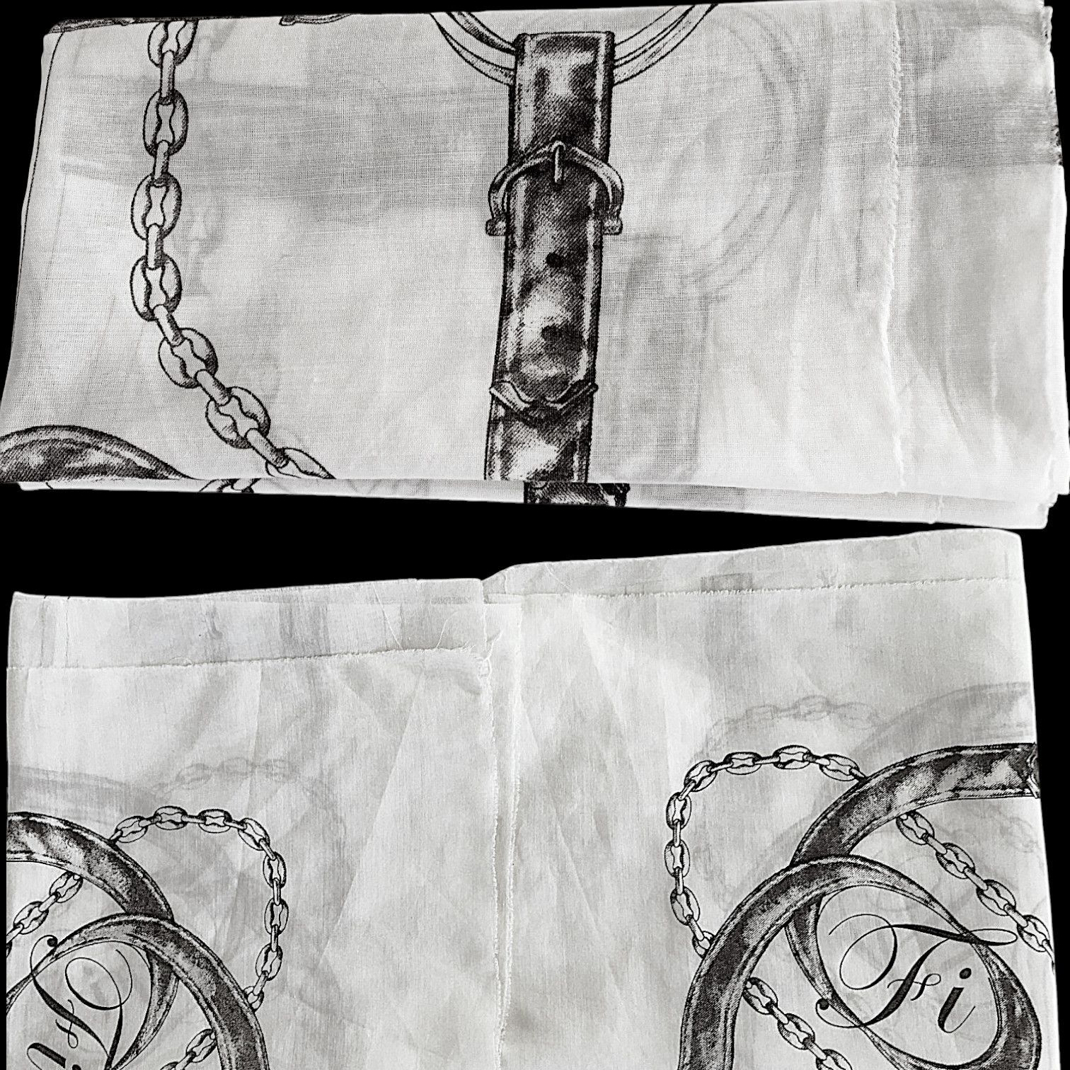 Vintage Fabrics Interseason Archive Scarf – FW 2004-05 "Adhocracy" Size ONE SIZE - 11 Thumbnail