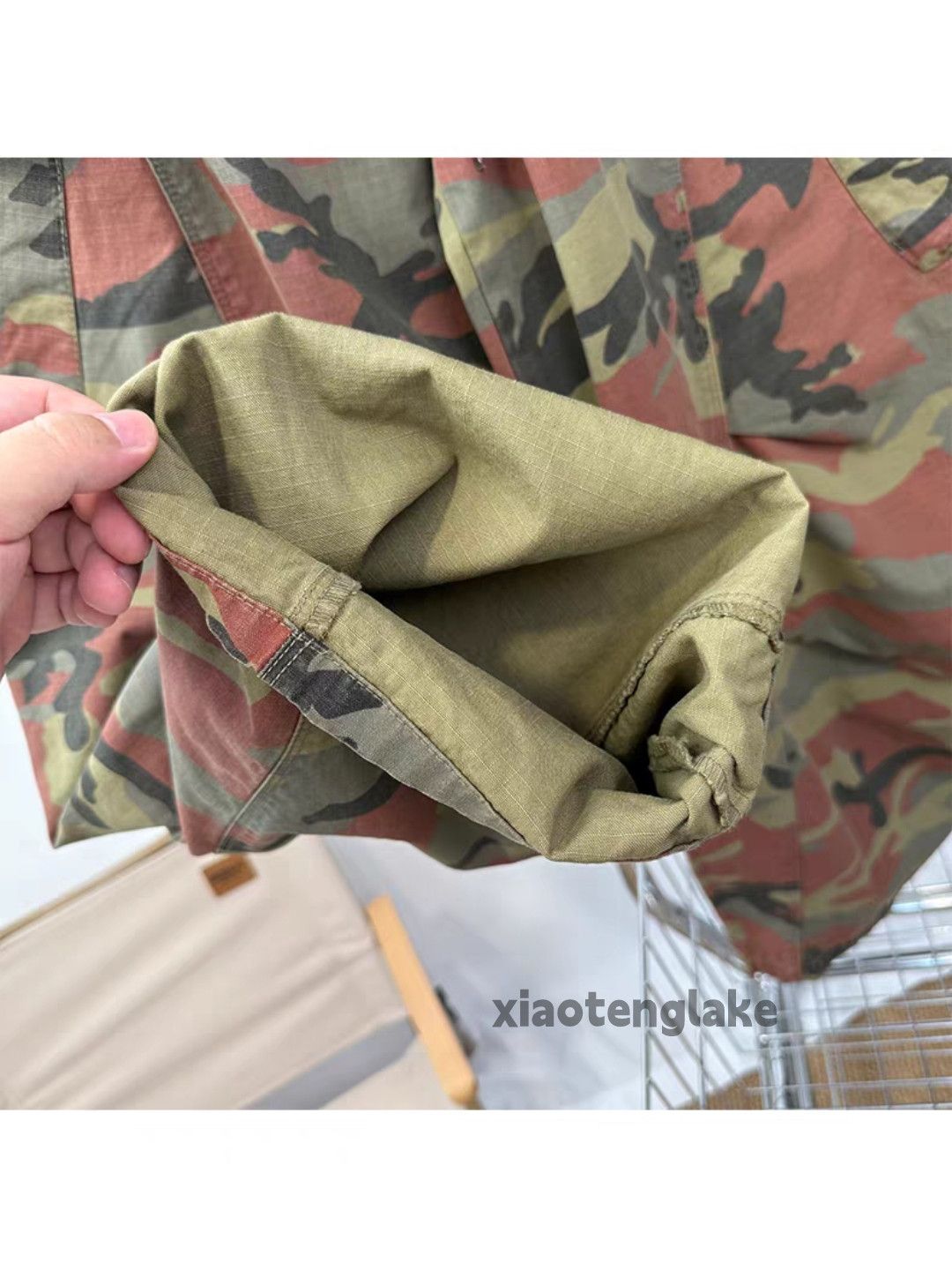 Vintage xz utility military outdoor wide Leg paratrooper cargo pants Size US 30 / EU 46 - 2 Thumbnail